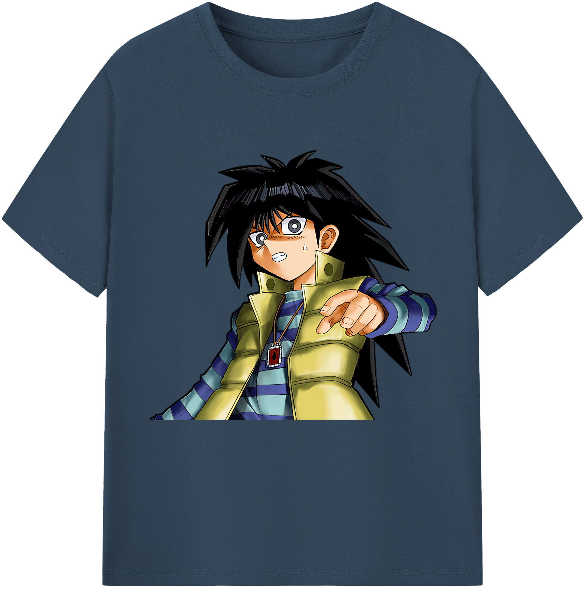 （画像用） 遊☆戯☆王 Yu-Gi-Oh! レディースカジュアルプリントTシャツ（綿100％）