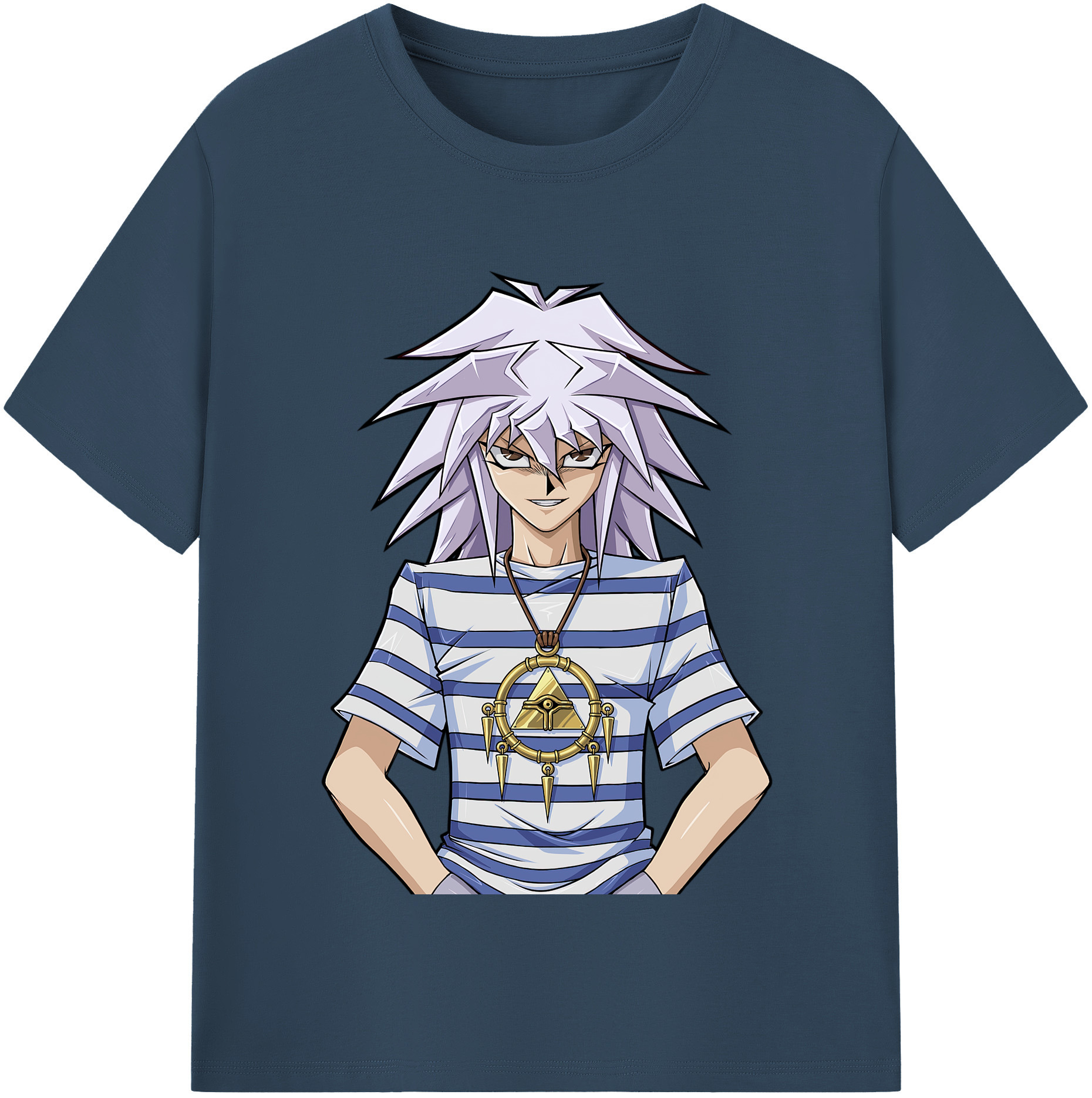（画像用） 遊☆戯☆王 Yu-Gi-Oh! レディースカジュアルプリントTシャツ（綿100％）
