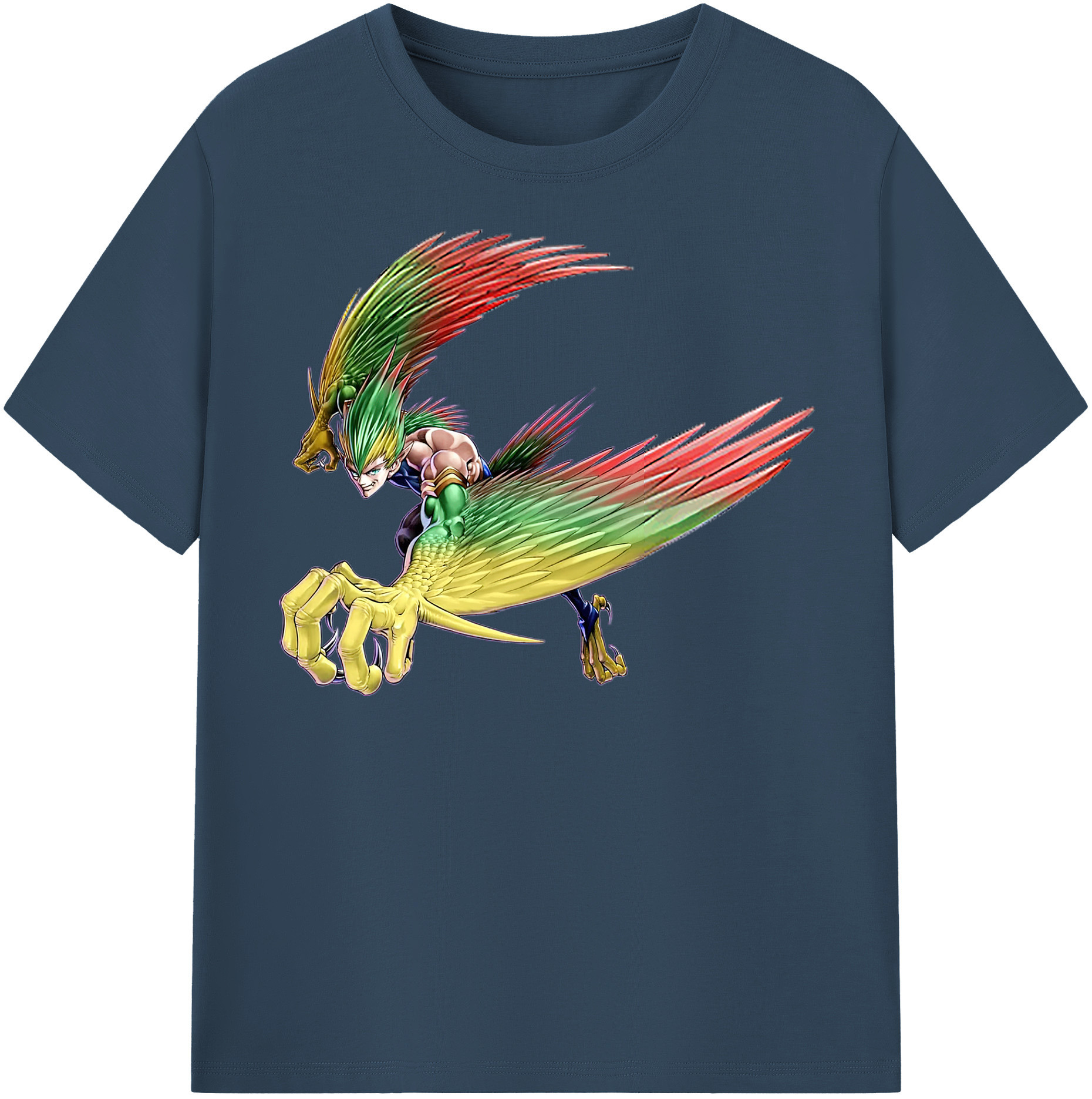 （画像用） 遊☆戯☆王 Yu-Gi-Oh! レディースカジュアルプリントTシャツ（綿100％）