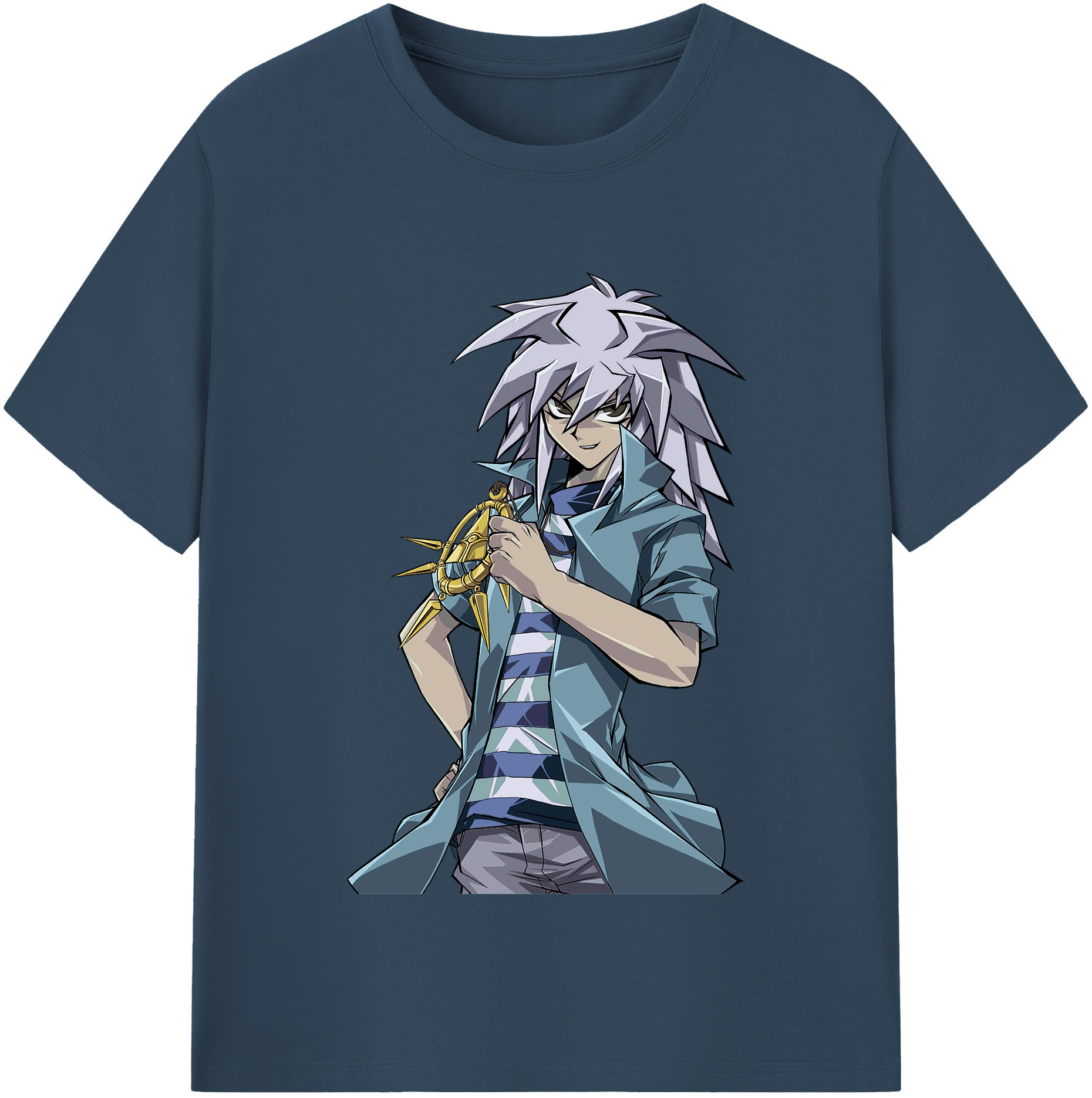 （画像用） 遊☆戯☆王 Yu-Gi-Oh! レディースカジュアルプリントTシャツ（綿100％）