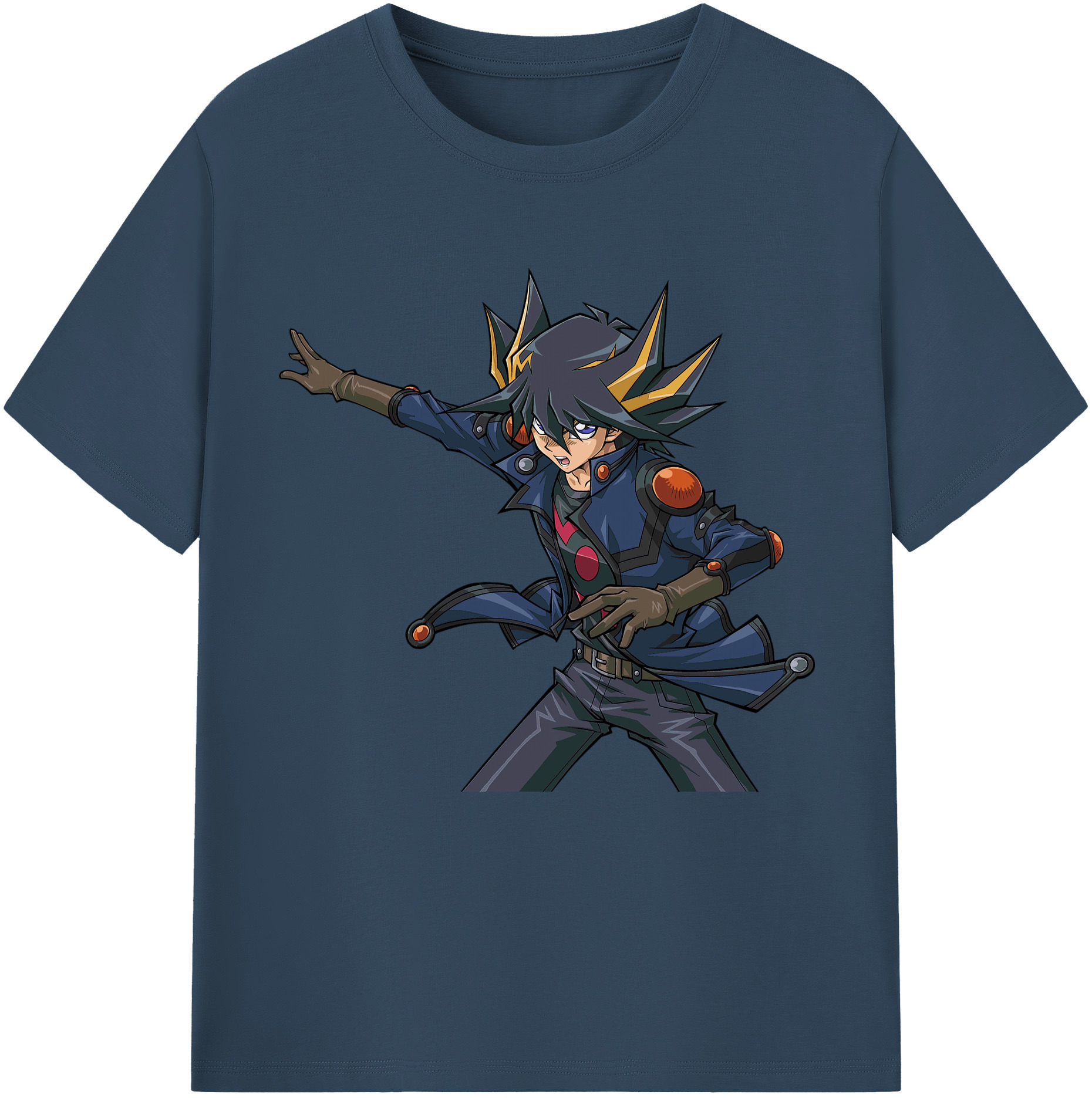 （画像用） 遊☆戯☆王 Yu-Gi-Oh! レディースカジュアルプリントTシャツ（綿100％）