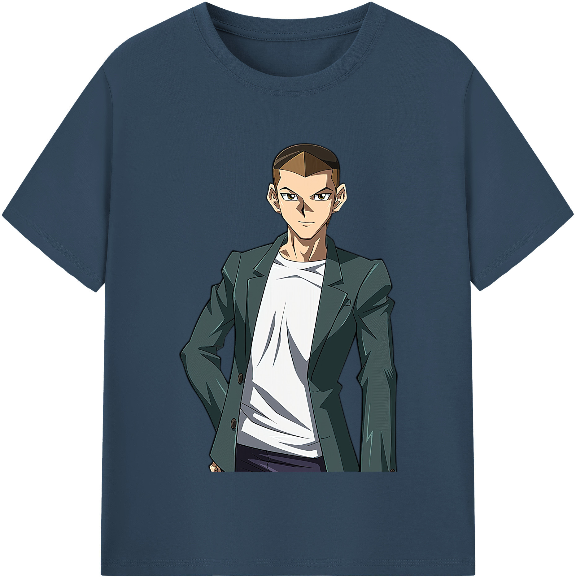 （画像用） 遊☆戯☆王 Yu-Gi-Oh! レディースカジュアルプリントTシャツ（綿100％）
