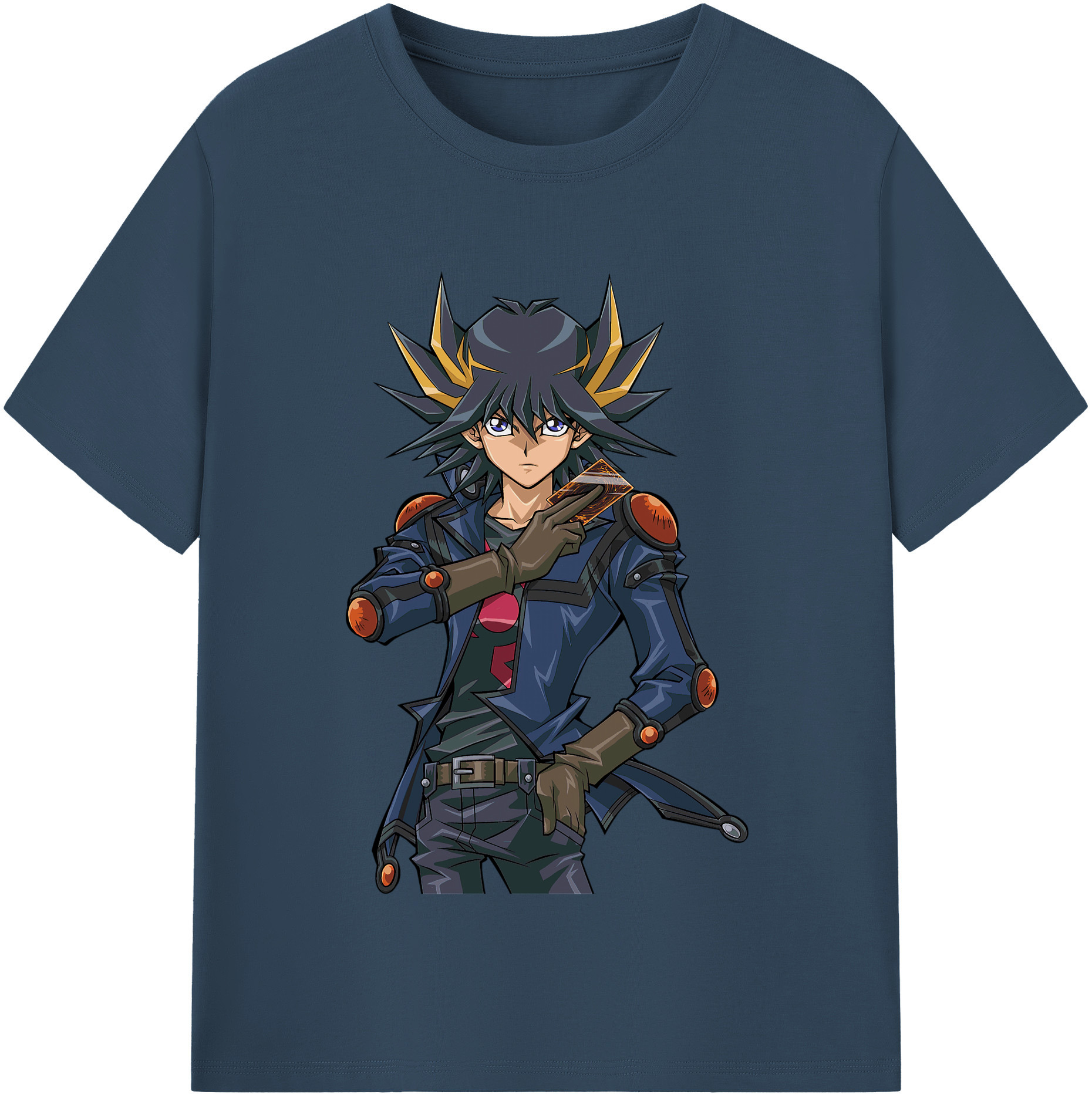 （画像用） 遊☆戯☆王 Yu-Gi-Oh! レディースカジュアルプリントTシャツ（綿100％）