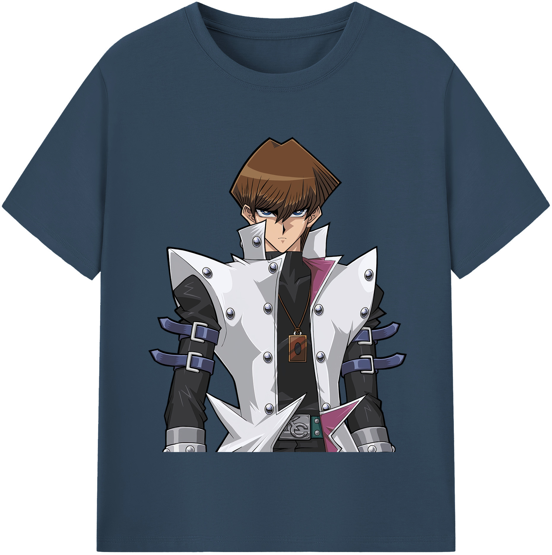 （画像用） 遊☆戯☆王 Yu-Gi-Oh! レディースカジュアルプリントTシャツ（綿100％）