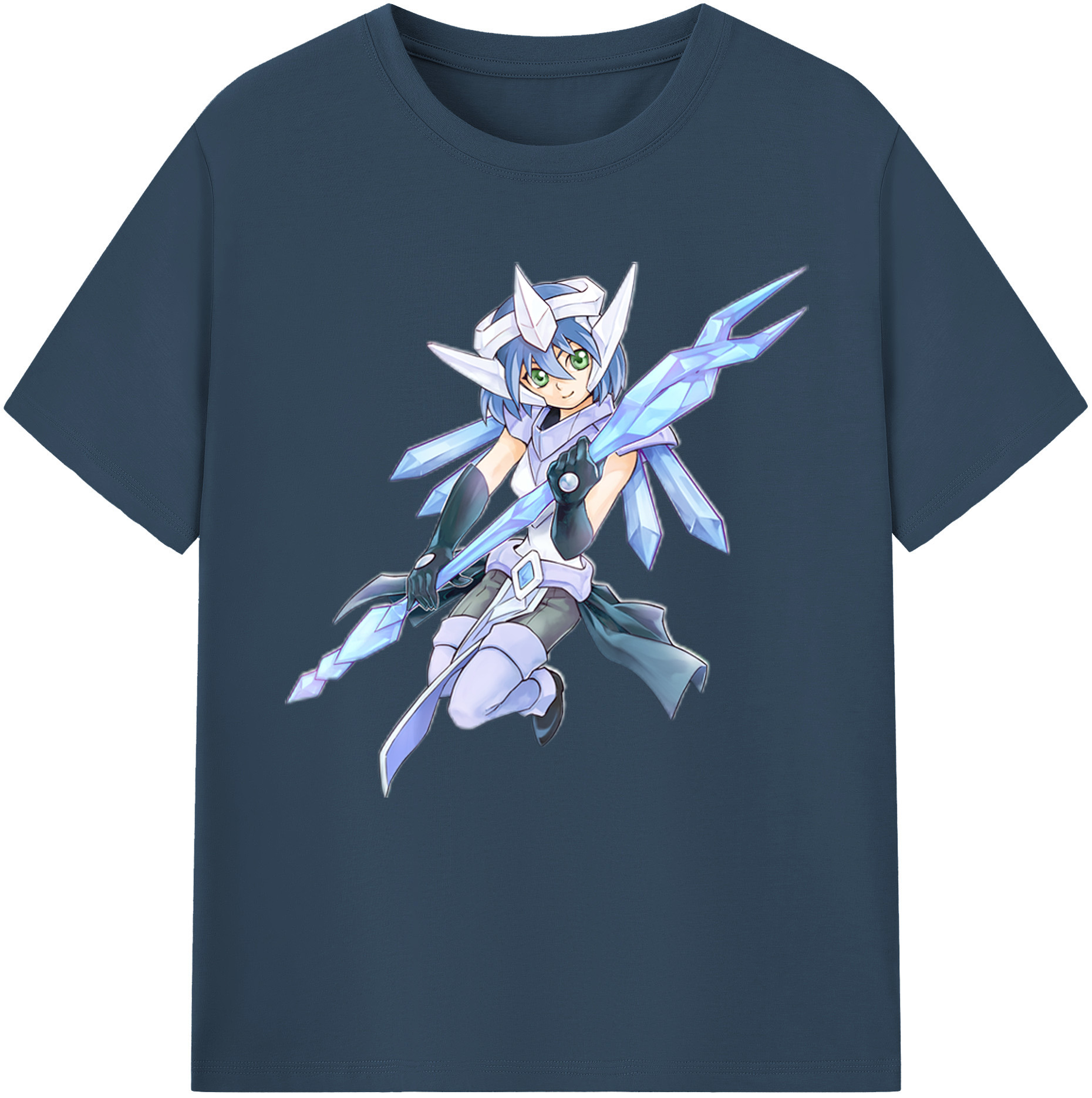 （画像用） 遊☆戯☆王 Yu-Gi-Oh! レディースカジュアルプリントTシャツ（綿100％）