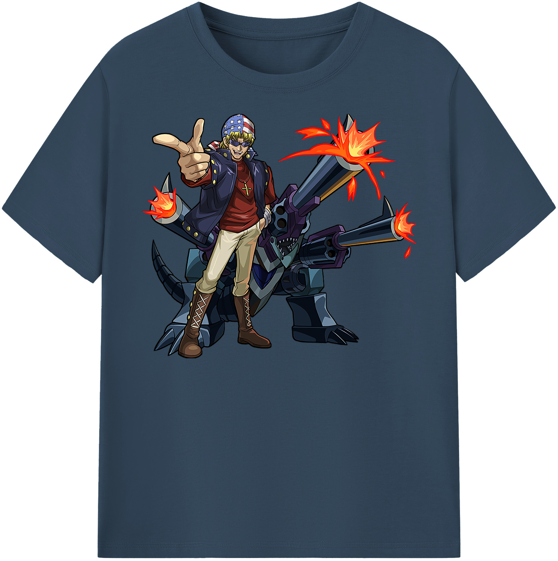 （画像用） 遊☆戯☆王 Yu-Gi-Oh! レディースカジュアルプリントTシャツ（綿100％）