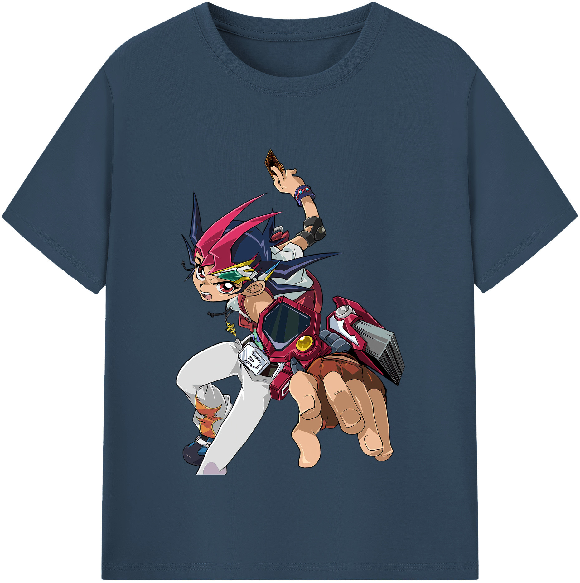 （画像用） 遊☆戯☆王 Yu-Gi-Oh! レディースカジュアルプリントTシャツ（綿100％）