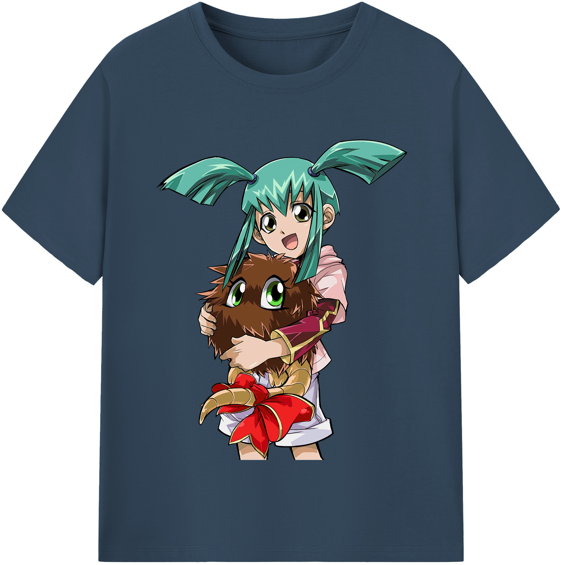 （画像用） 遊☆戯☆王 Yu-Gi-Oh! レディースカジュアルプリントTシャツ（綿100％）