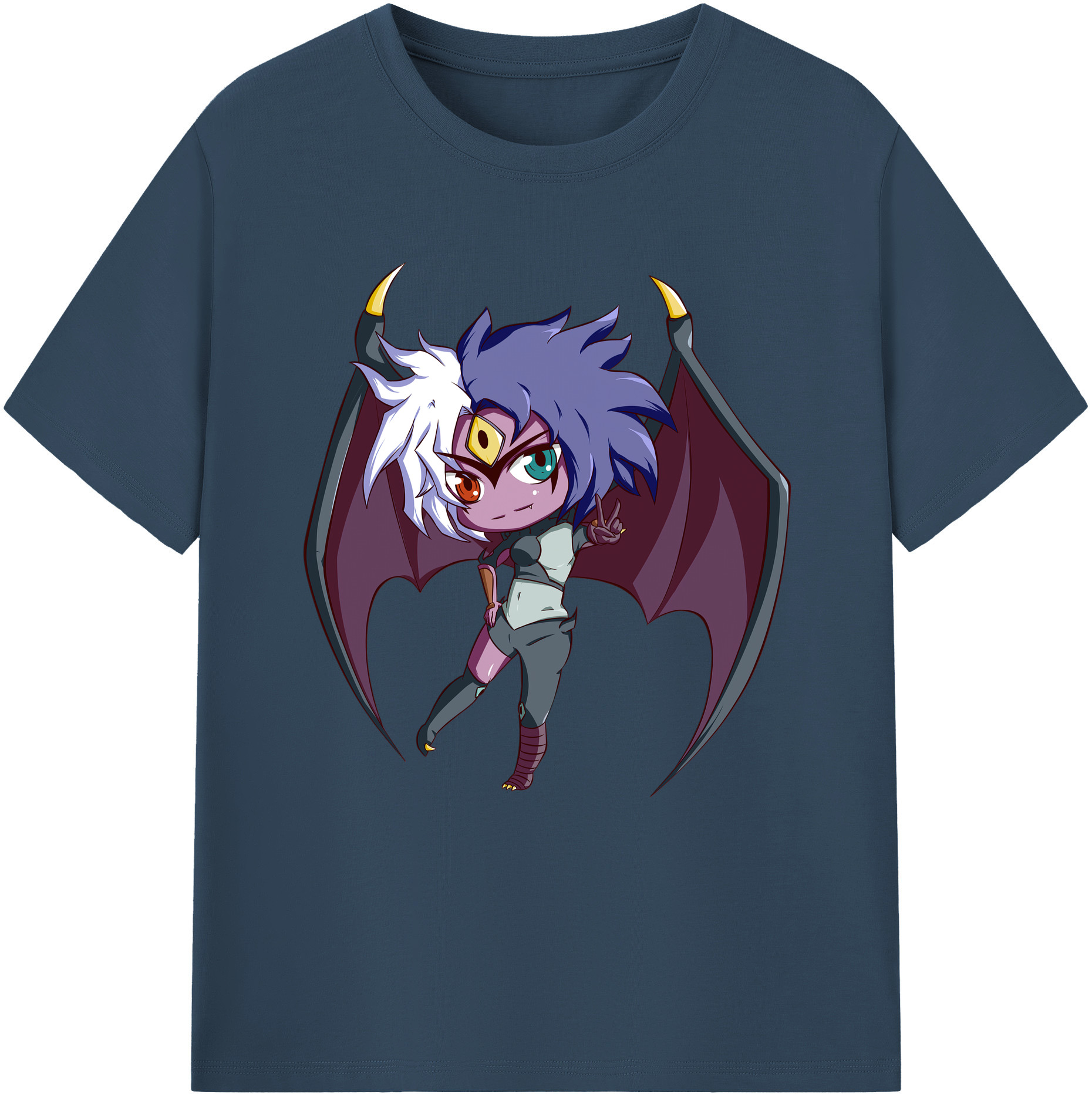 （画像用） 遊☆戯☆王 Yu-Gi-Oh! レディースカジュアルプリントTシャツ（綿100％）