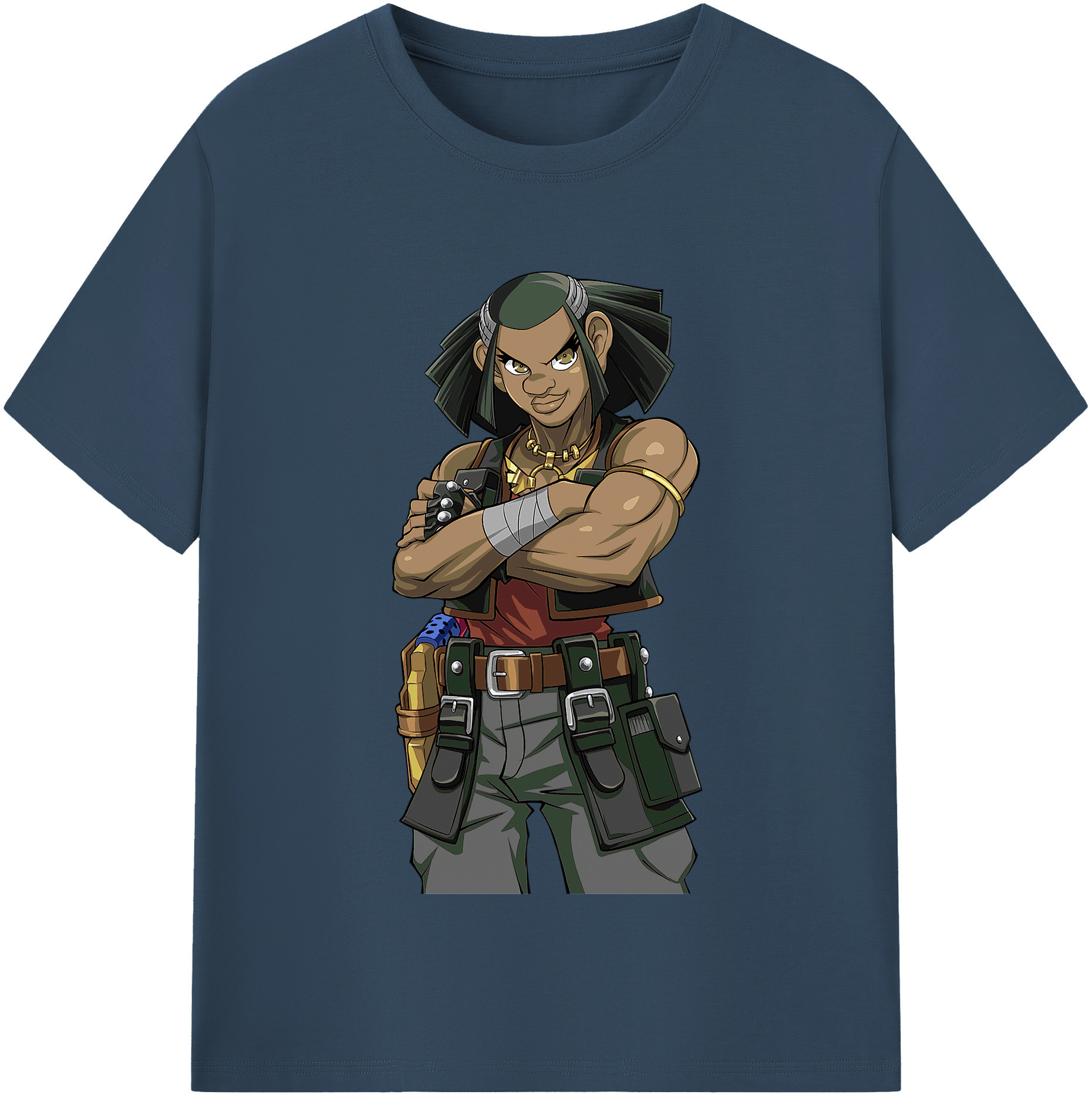 （画像用） 遊☆戯☆王 Yu-Gi-Oh! レディースカジュアルプリントTシャツ（綿100％）