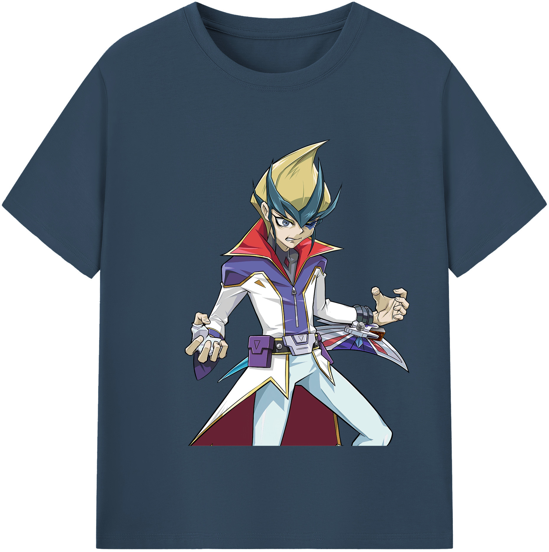 （画像用） 遊☆戯☆王 Yu-Gi-Oh! レディースカジュアルプリントTシャツ（綿100％）