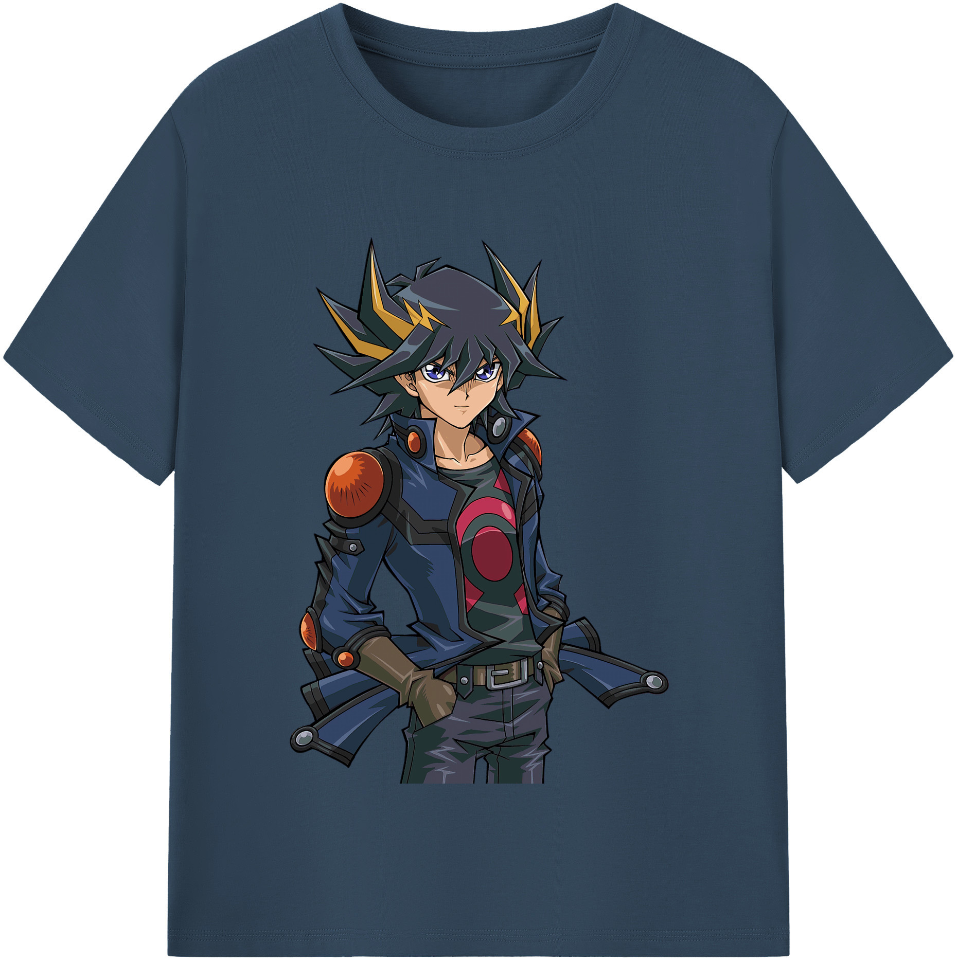 （画像用） 遊☆戯☆王 Yu-Gi-Oh! レディースカジュアルプリントTシャツ（綿100％）