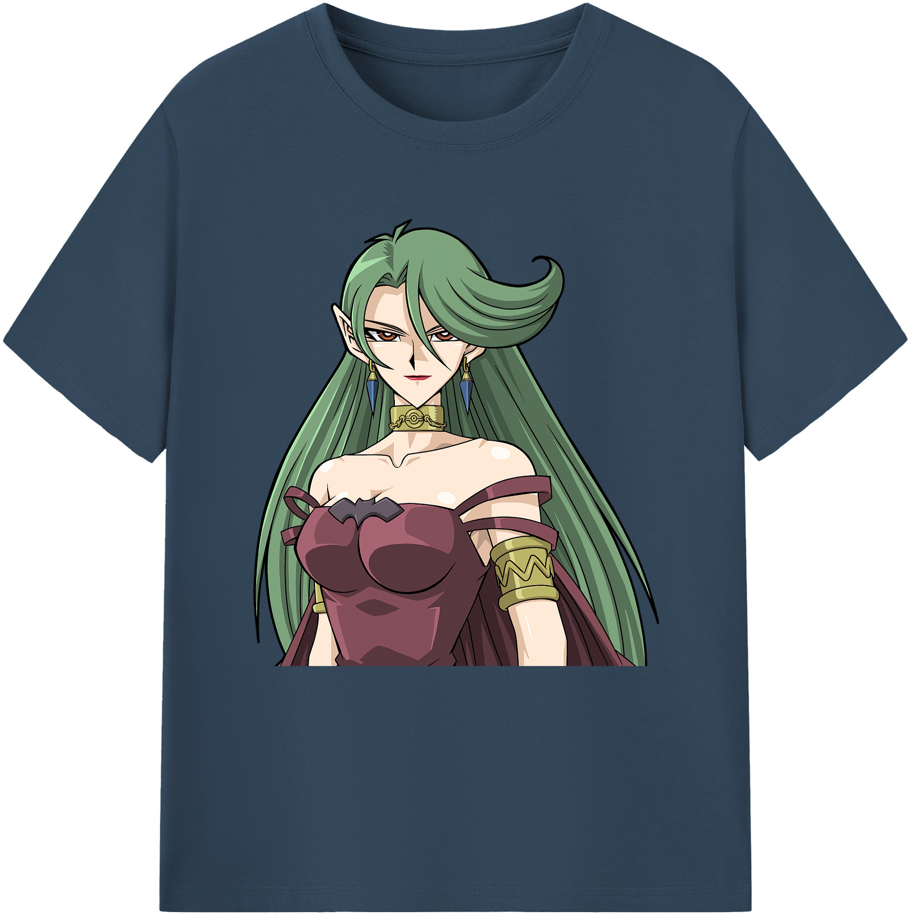 （画像用） 遊☆戯☆王 Yu-Gi-Oh! レディースカジュアルプリントTシャツ（綿100％）