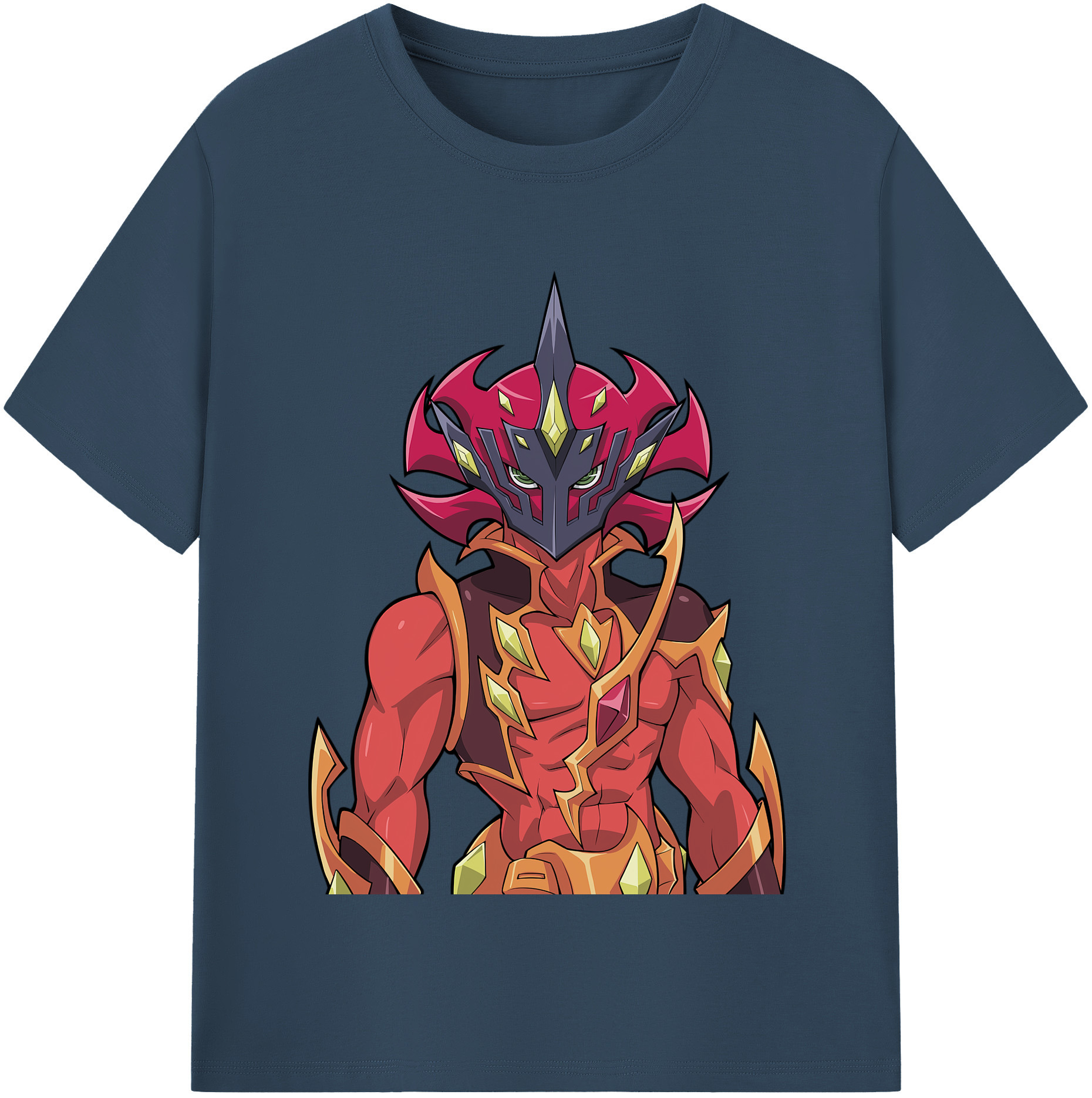（画像用） 遊☆戯☆王 Yu-Gi-Oh! レディースカジュアルプリントTシャツ（綿100％）