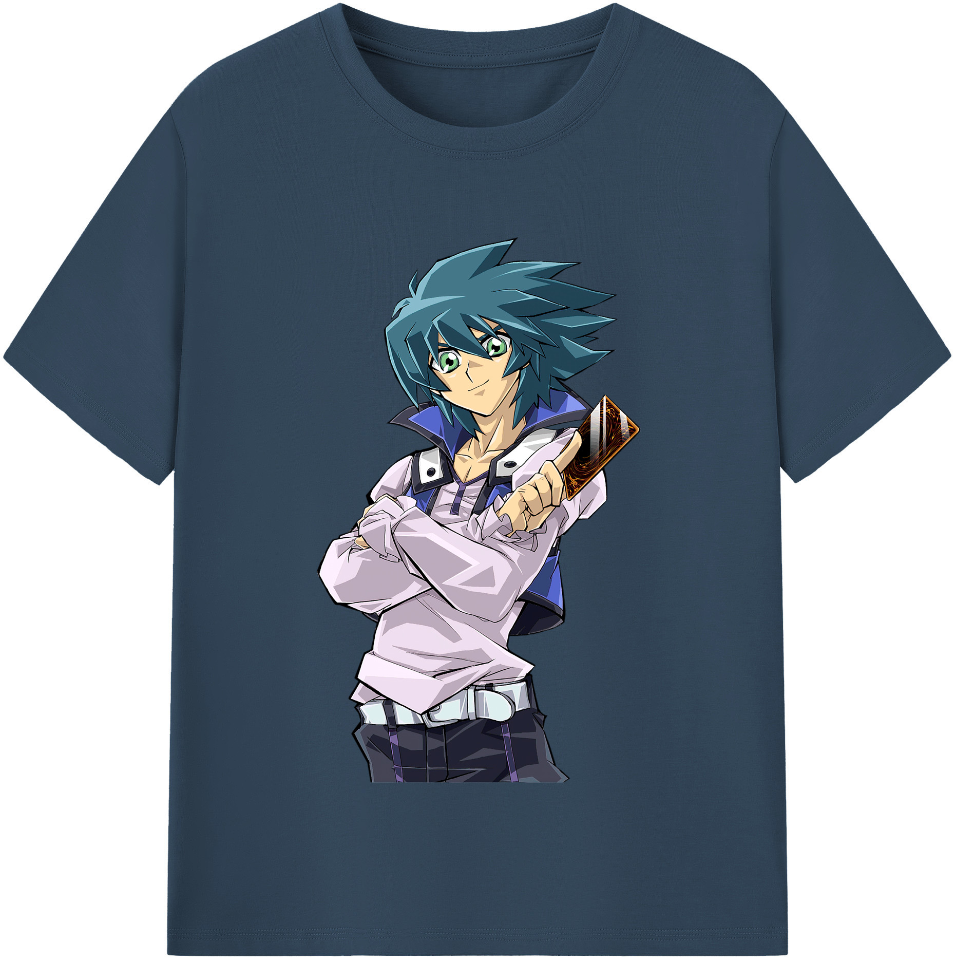 （画像用） 遊☆戯☆王 Yu-Gi-Oh! レディースカジュアルプリントTシャツ（綿100％）