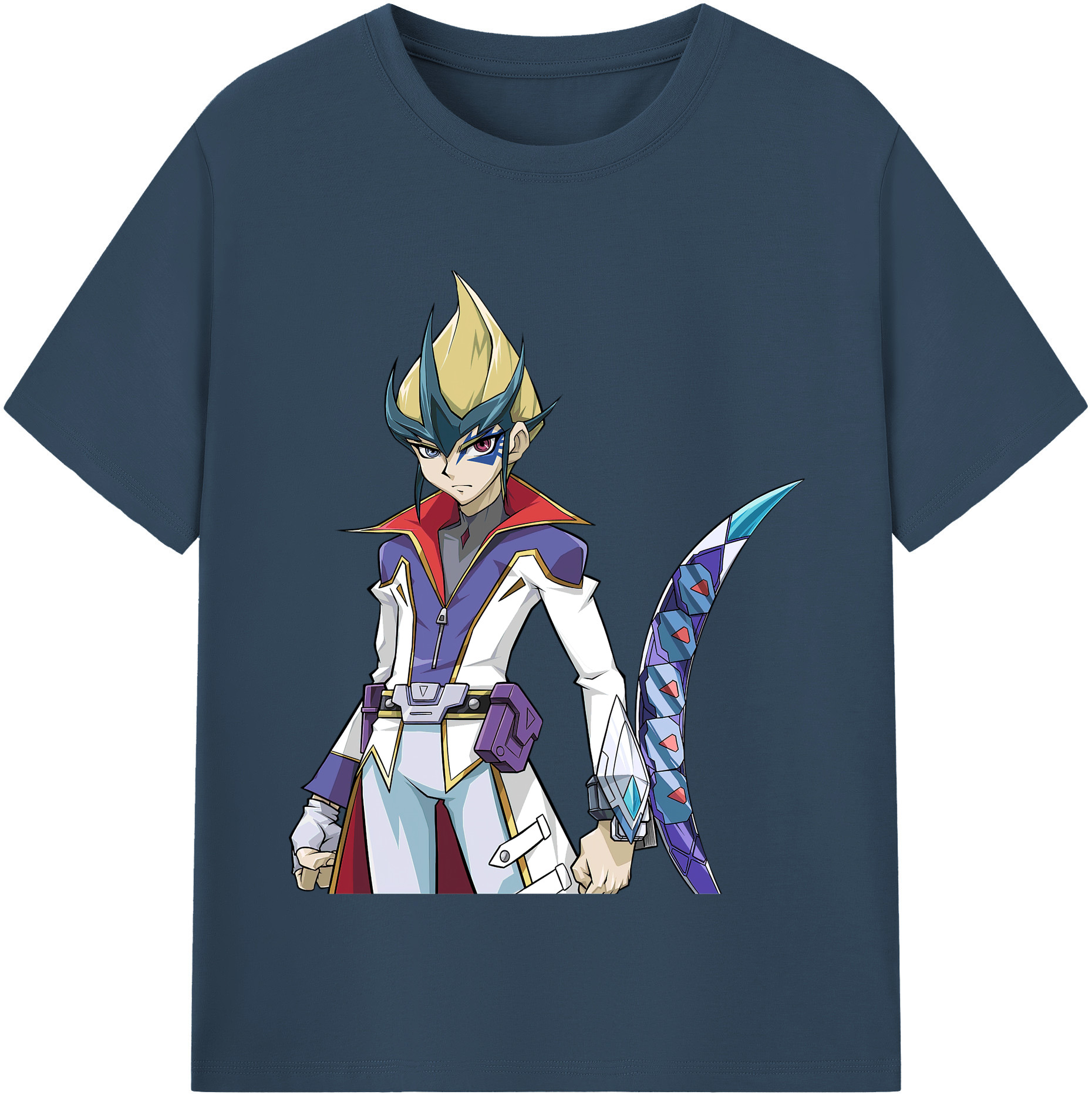 （画像用） 遊☆戯☆王 Yu-Gi-Oh! レディースカジュアルプリントTシャツ（綿100％）