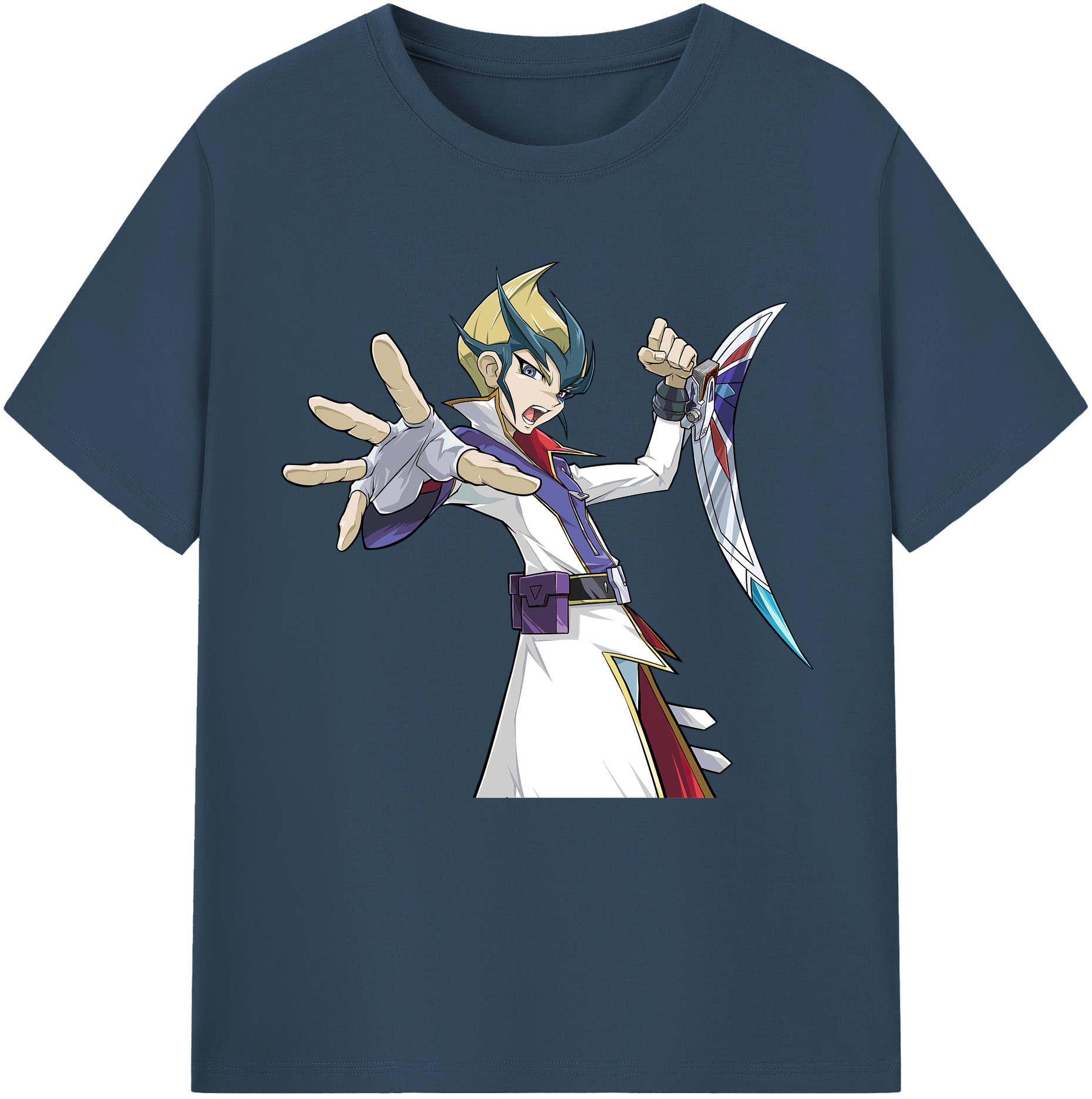 （画像用） 遊☆戯☆王 Yu-Gi-Oh! レディースカジュアルプリントTシャツ（綿100％）