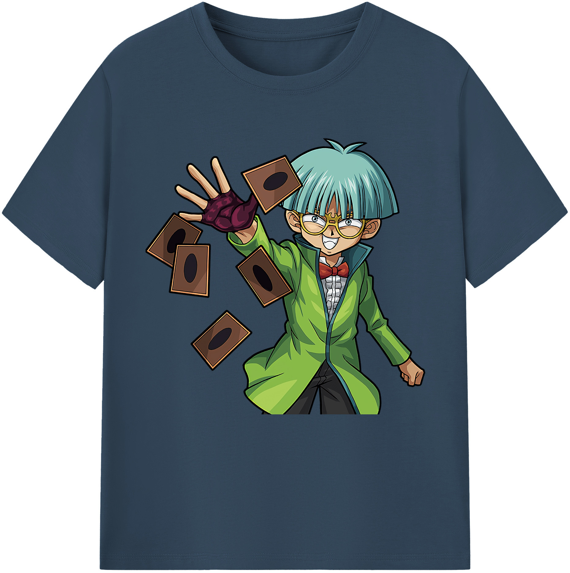 （画像用） 遊☆戯☆王 Yu-Gi-Oh! レディースカジュアルプリントTシャツ（綿100％）