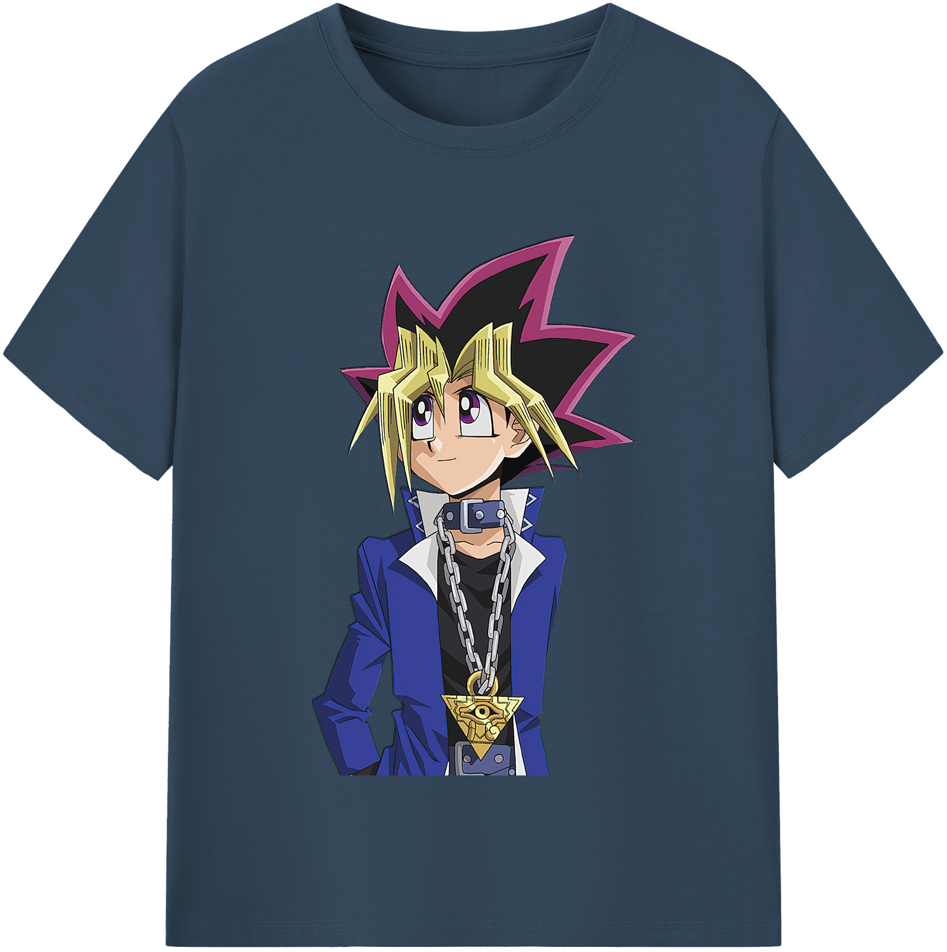 （画像用） 遊☆戯☆王 Yu-Gi-Oh! レディースカジュアルプリントTシャツ（綿100％）