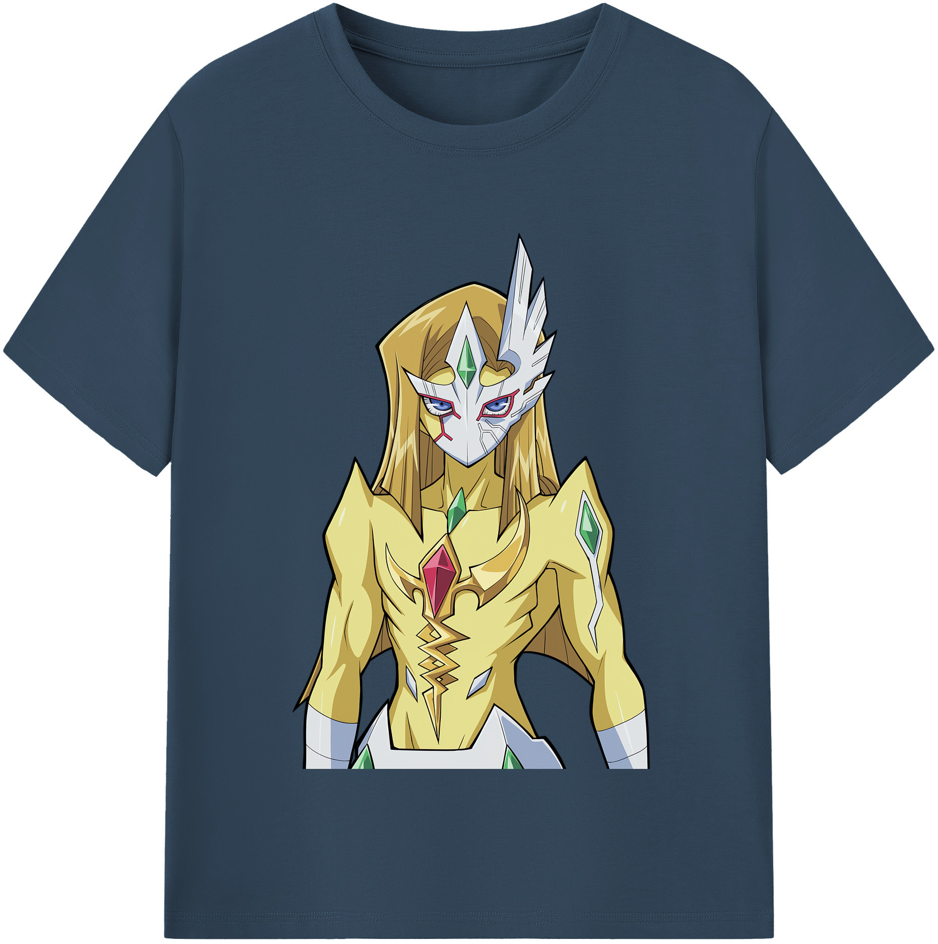（画像用） 遊☆戯☆王 Yu-Gi-Oh! レディースカジュアルプリントTシャツ（綿100％）
