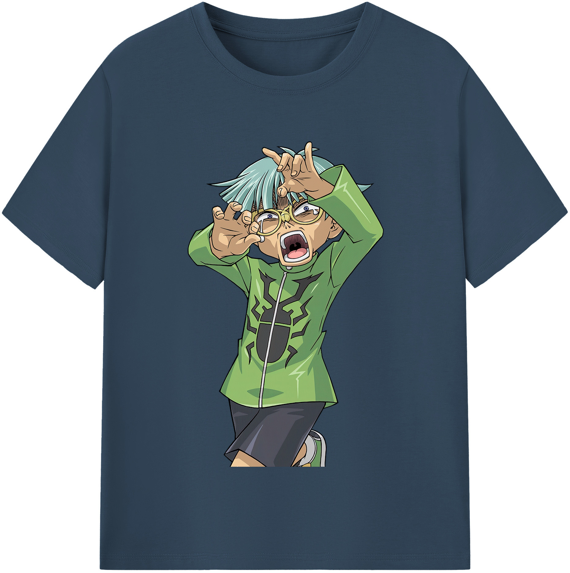 （画像用） 遊☆戯☆王 Yu-Gi-Oh! レディースカジュアルプリントTシャツ（綿100％）