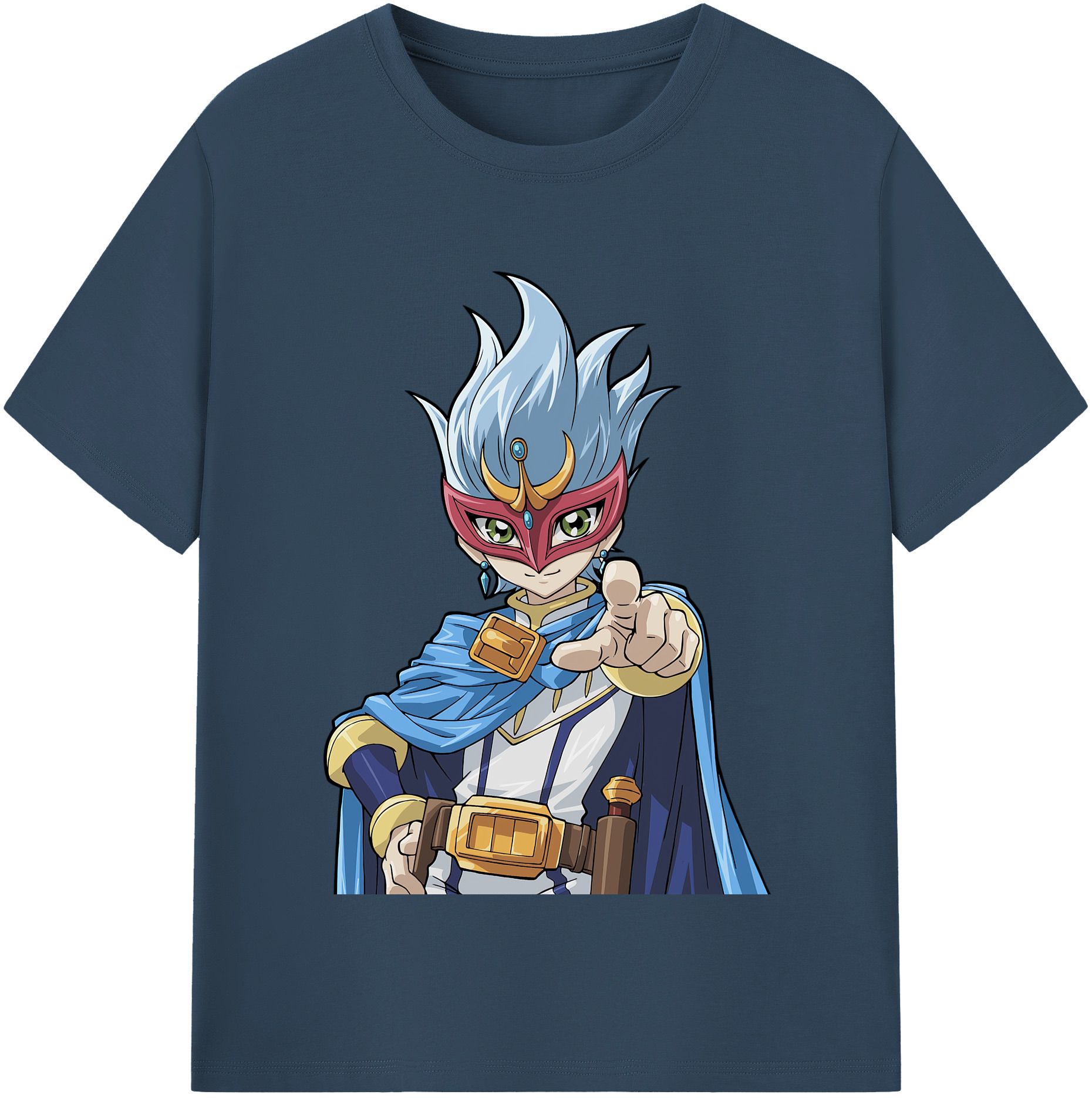 （画像用） 遊☆戯☆王 Yu-Gi-Oh! レディースカジュアルプリントTシャツ（綿100％）