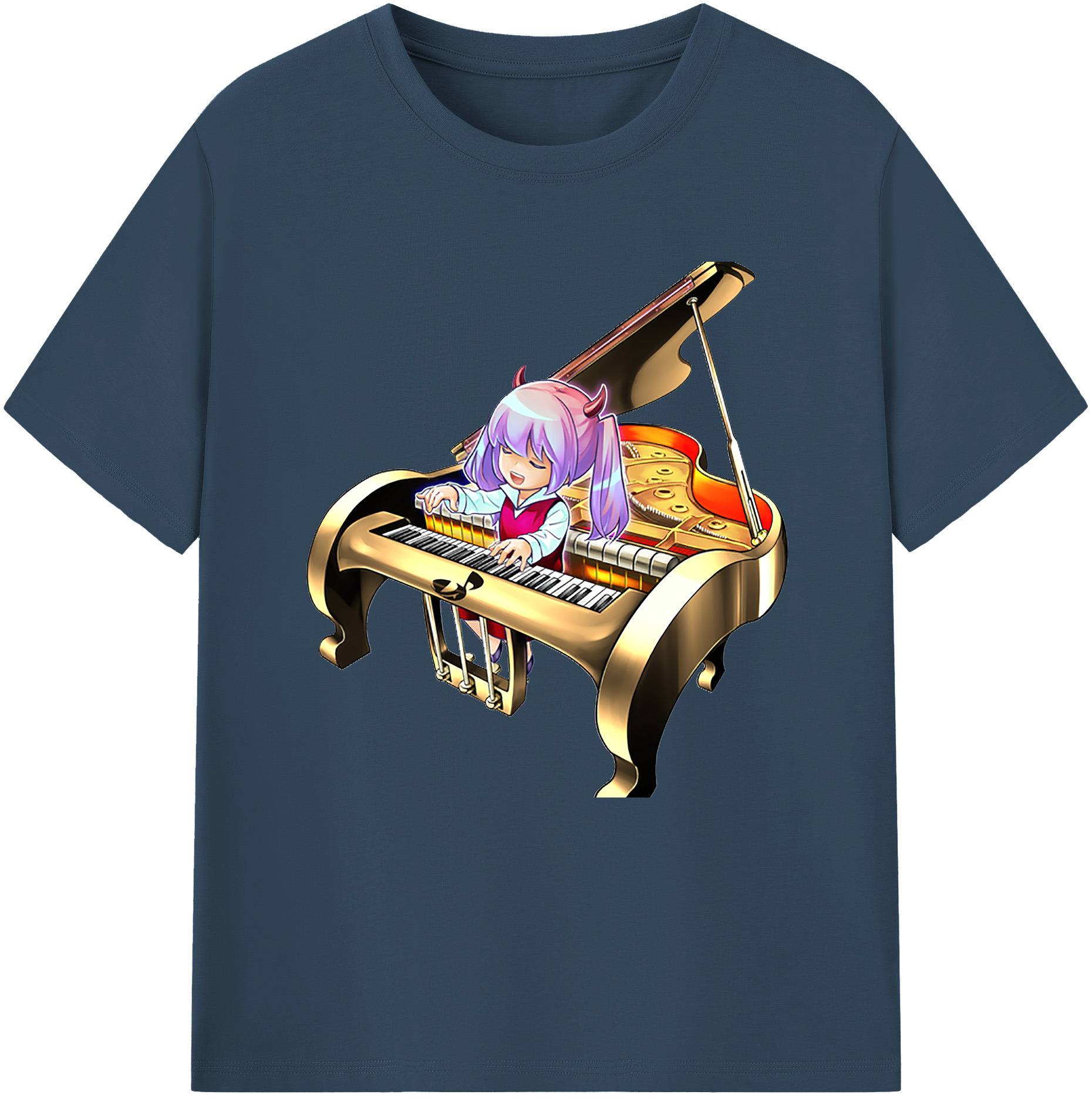 （画像用） 遊☆戯☆王 Yu-Gi-Oh! レディースカジュアルプリントTシャツ（綿100％）