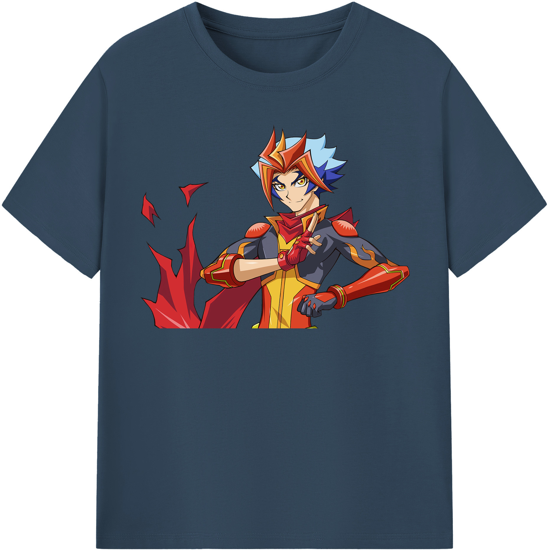 （画像用） 遊☆戯☆王 Yu-Gi-Oh! レディースカジュアルプリントTシャツ（綿100％）