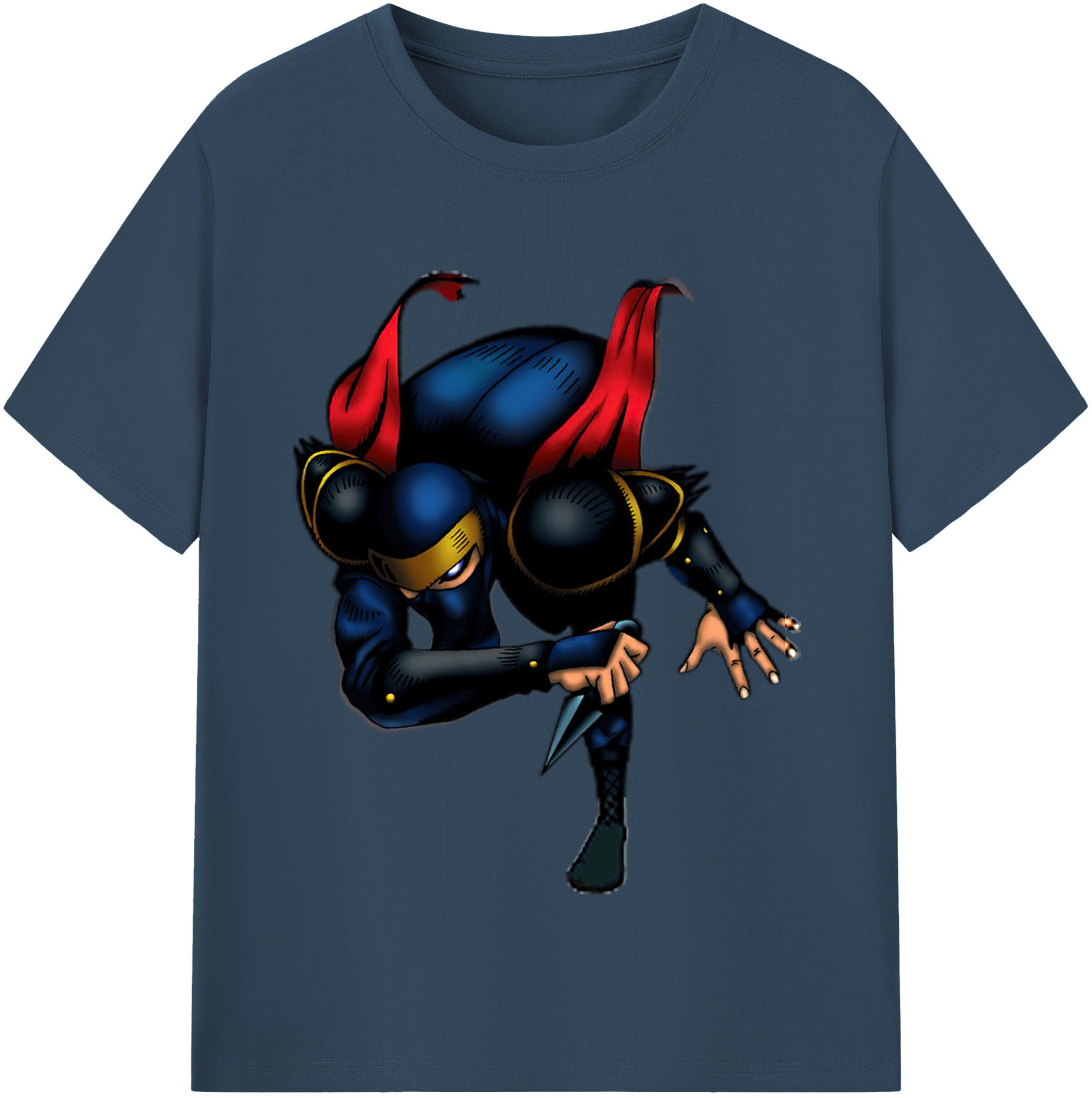 （画像用） 遊☆戯☆王 Yu-Gi-Oh! レディースカジュアルプリントTシャツ（綿100％）