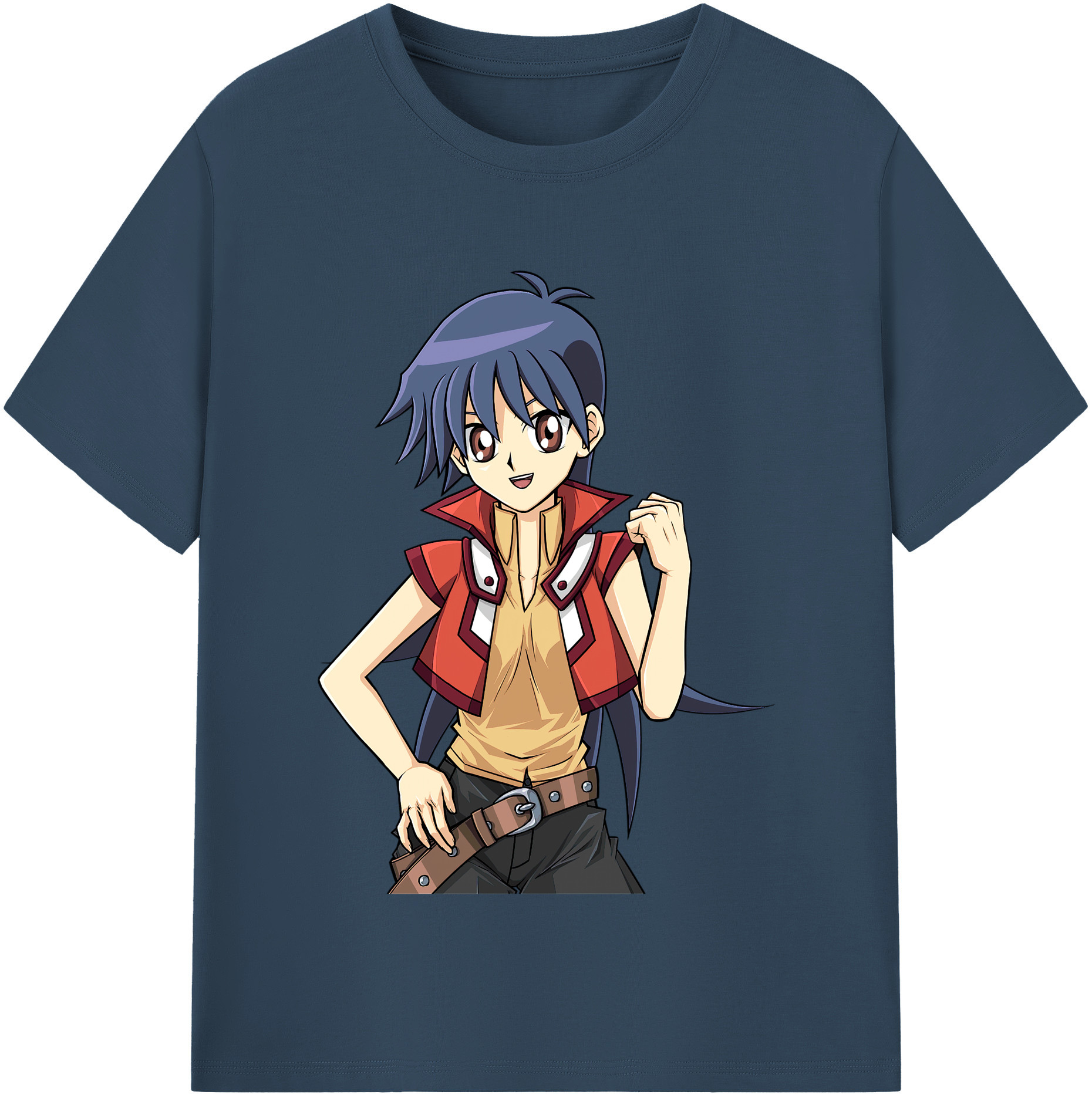 （画像用） 遊☆戯☆王 Yu-Gi-Oh! レディースカジュアルプリントTシャツ（綿100％）