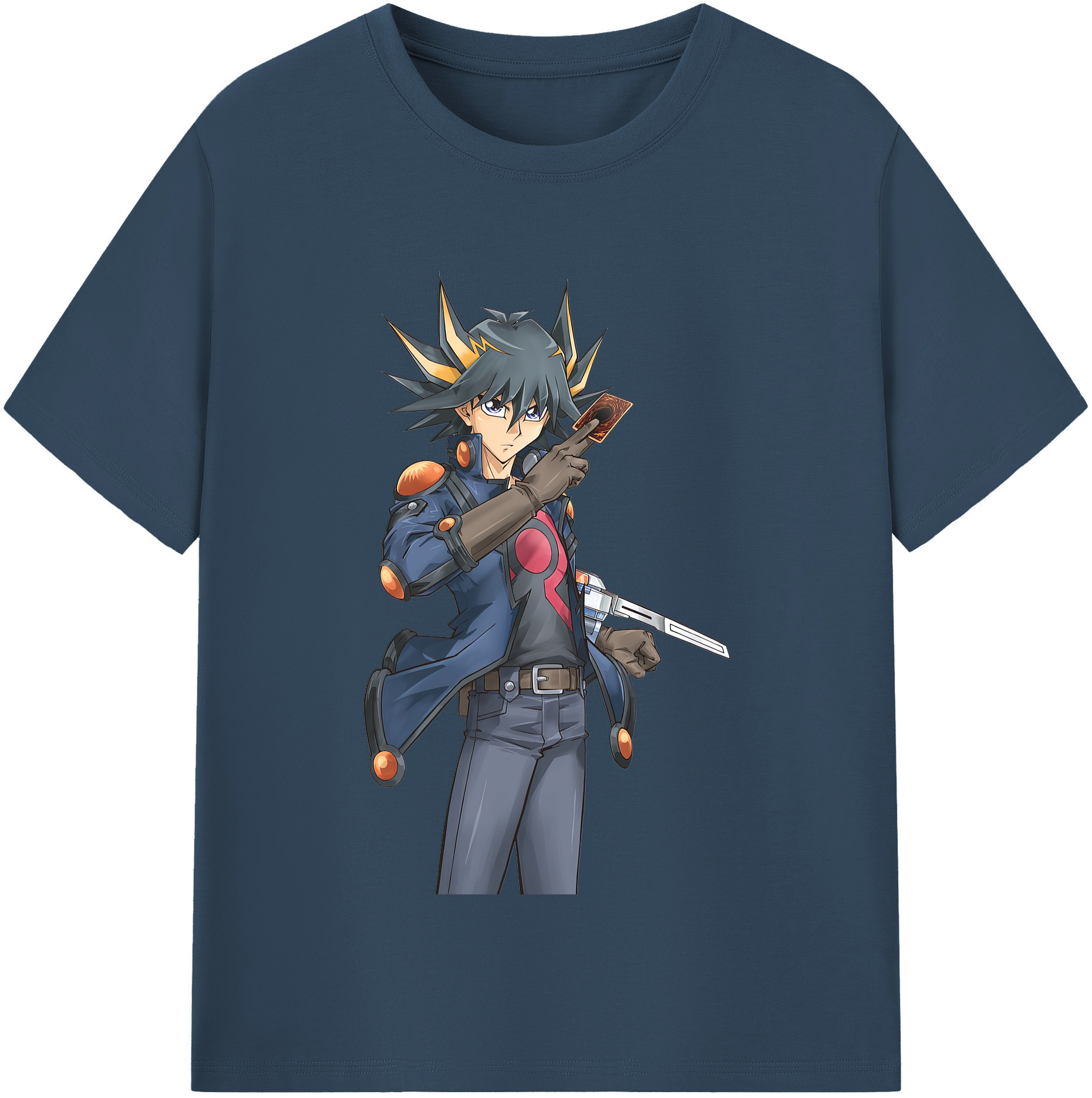 （画像用） 遊☆戯☆王 Yu-Gi-Oh! レディースカジュアルプリントTシャツ（綿100％）