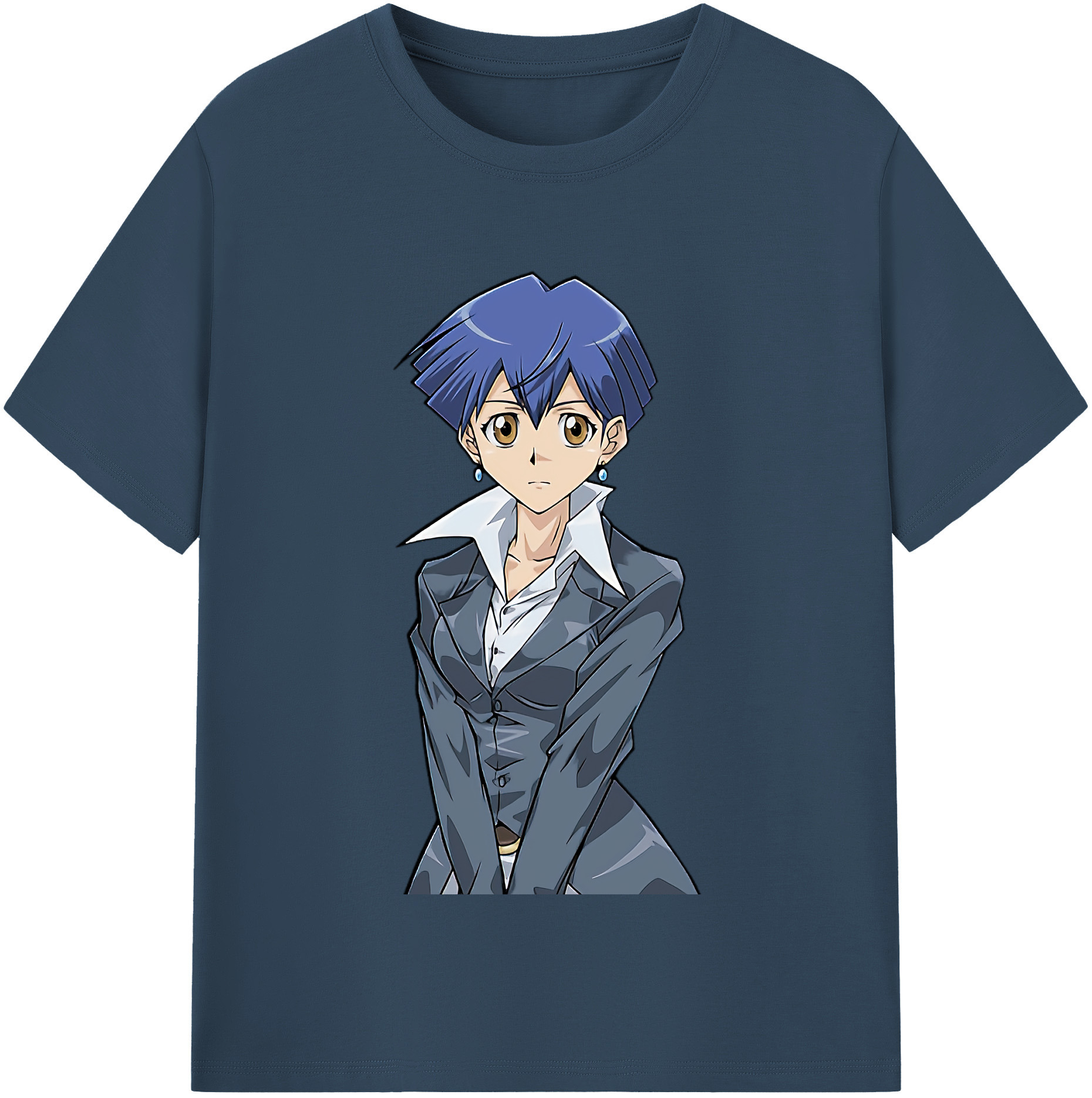 （画像用） 遊☆戯☆王 Yu-Gi-Oh! レディースカジュアルプリントTシャツ（綿100％）