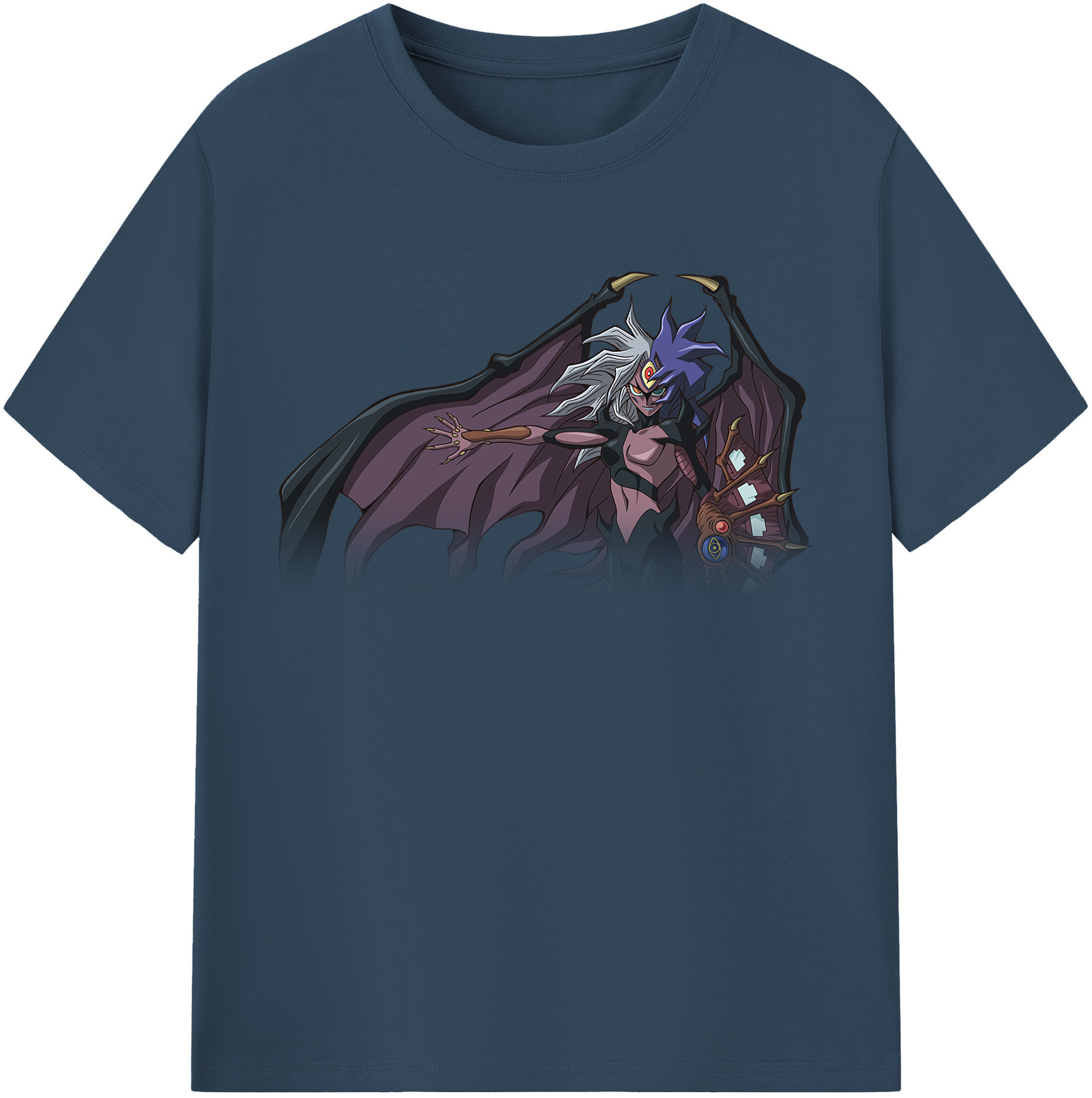 （画像用） 遊☆戯☆王 Yu-Gi-Oh! レディースカジュアルプリントTシャツ（綿100％）
