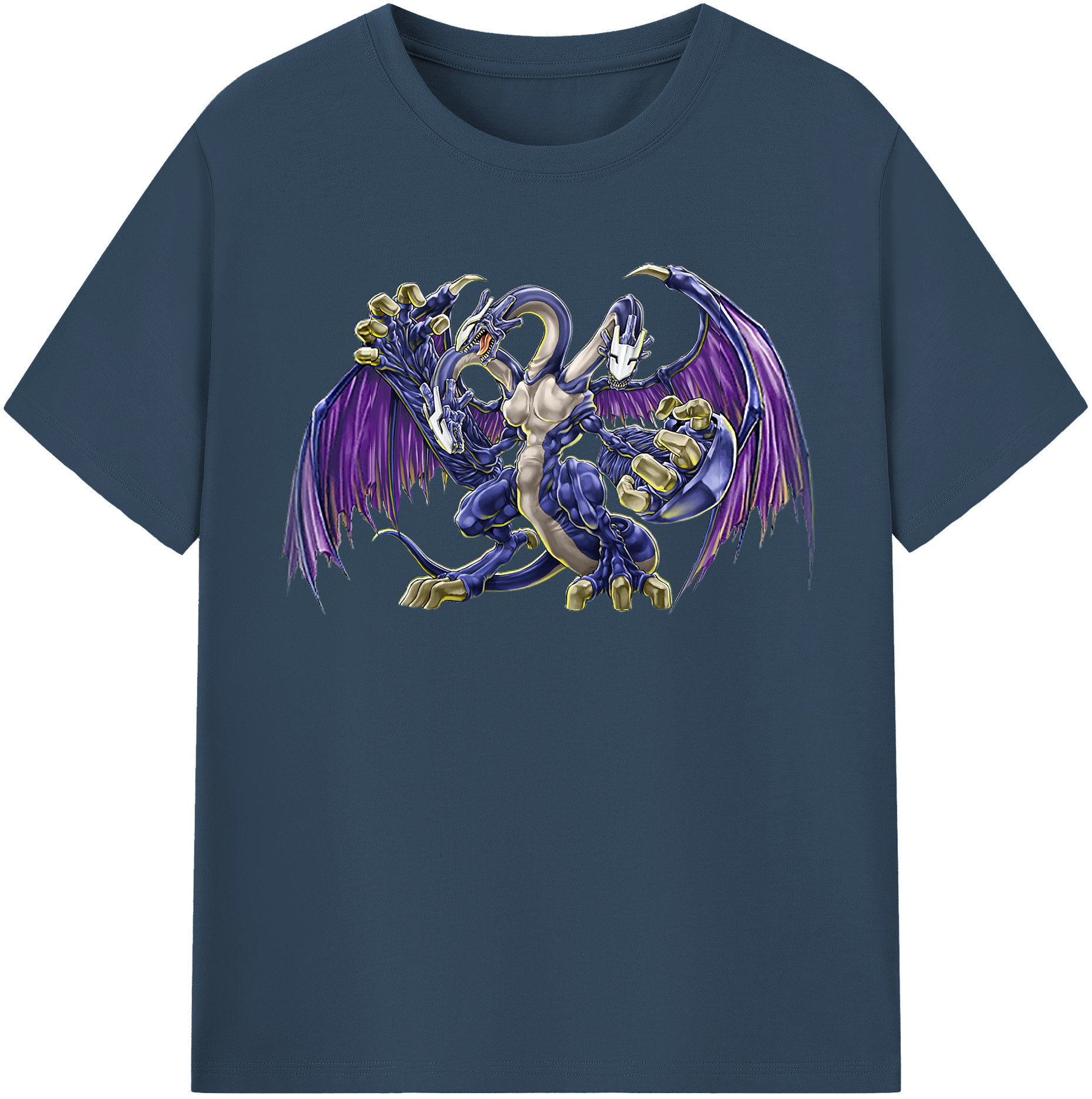 （画像用） 遊☆戯☆王 Yu-Gi-Oh! レディースカジュアルプリントTシャツ（綿100％）