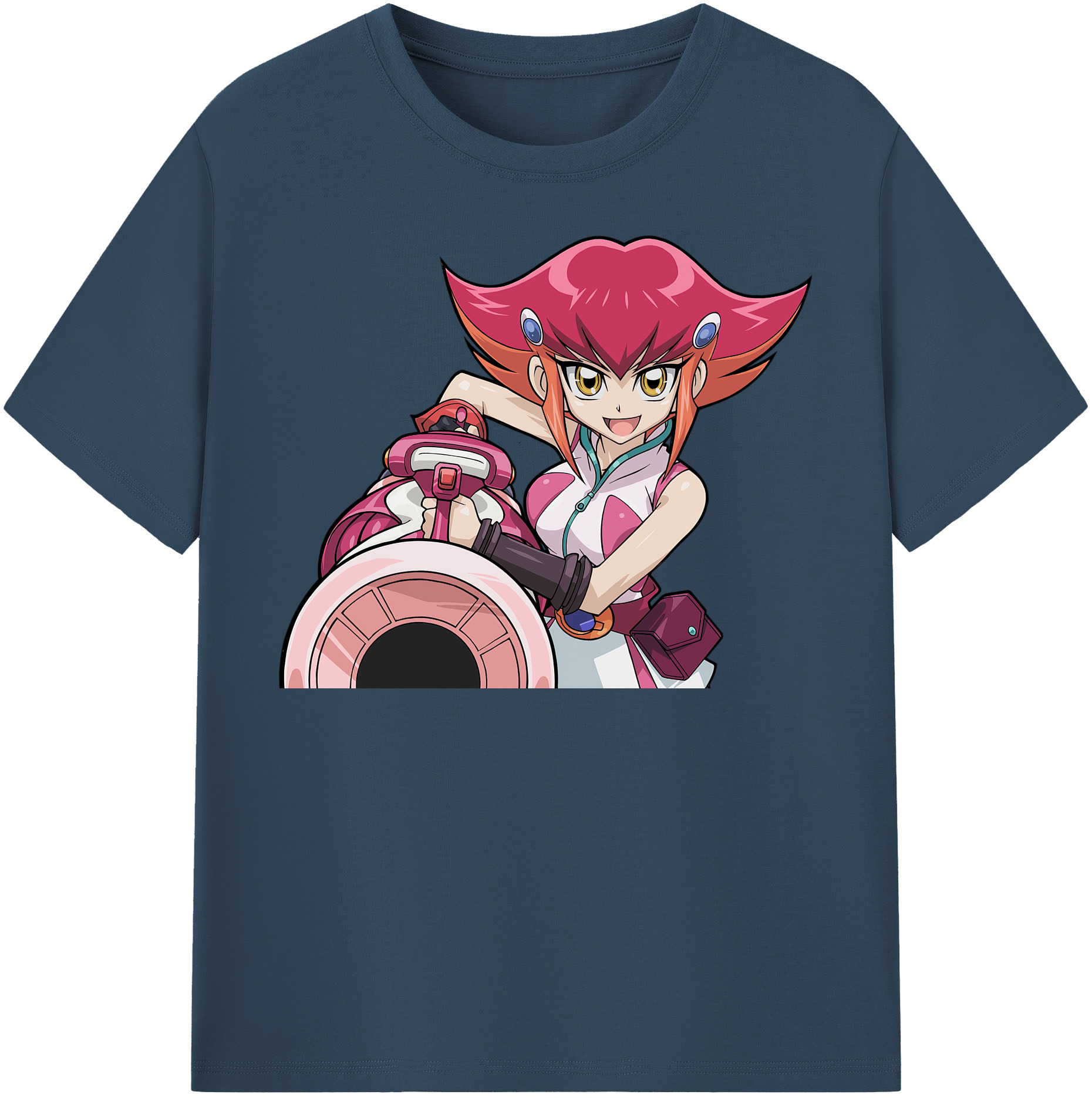 （画像用） 遊☆戯☆王 Yu-Gi-Oh! レディースカジュアルプリントTシャツ（綿100％）