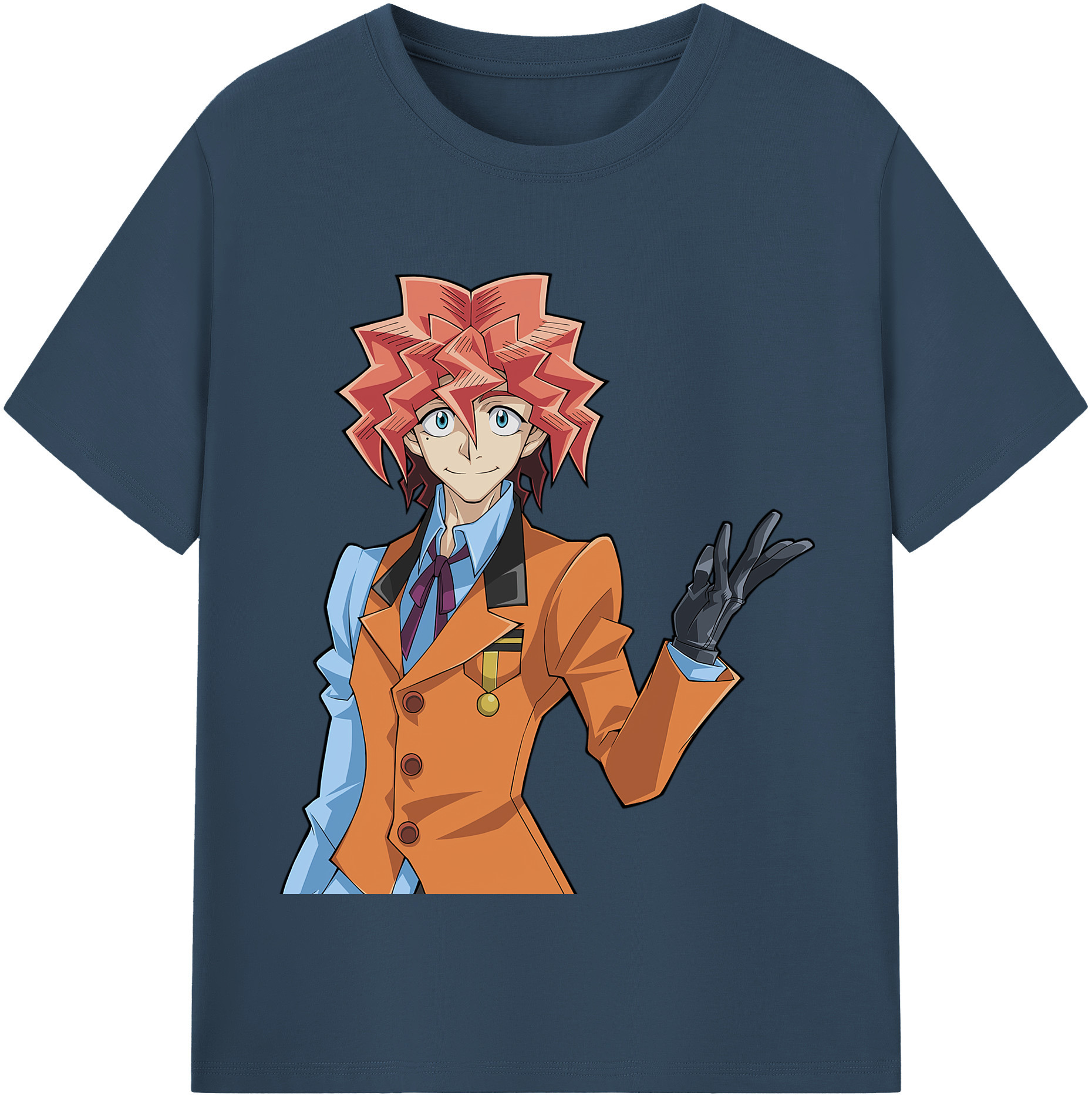 （画像用） 遊☆戯☆王 Yu-Gi-Oh! レディースカジュアルプリントTシャツ（綿100％）