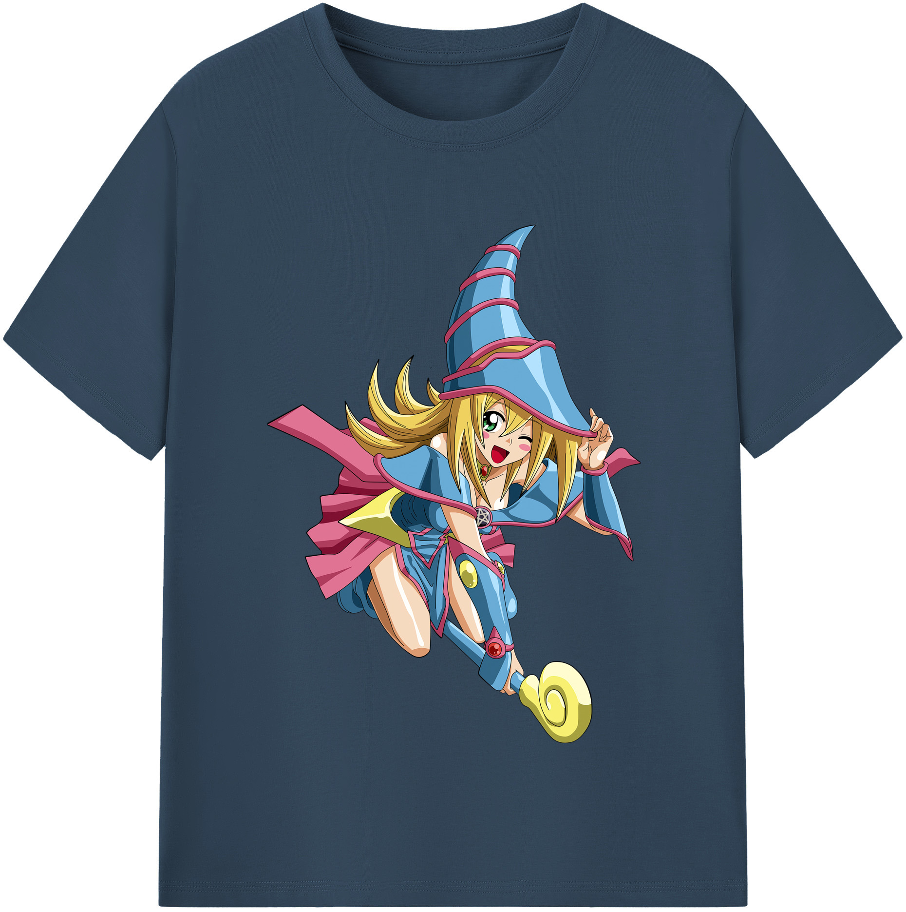 （画像用） 遊☆戯☆王 Yu-Gi-Oh! レディースカジュアルプリントTシャツ（綿100％）