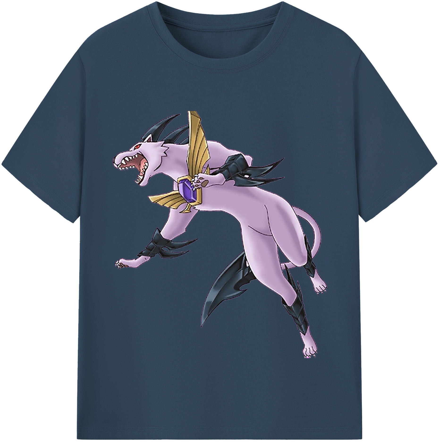 （画像用） 遊☆戯☆王 Yu-Gi-Oh! レディースカジュアルプリントTシャツ（綿100％）