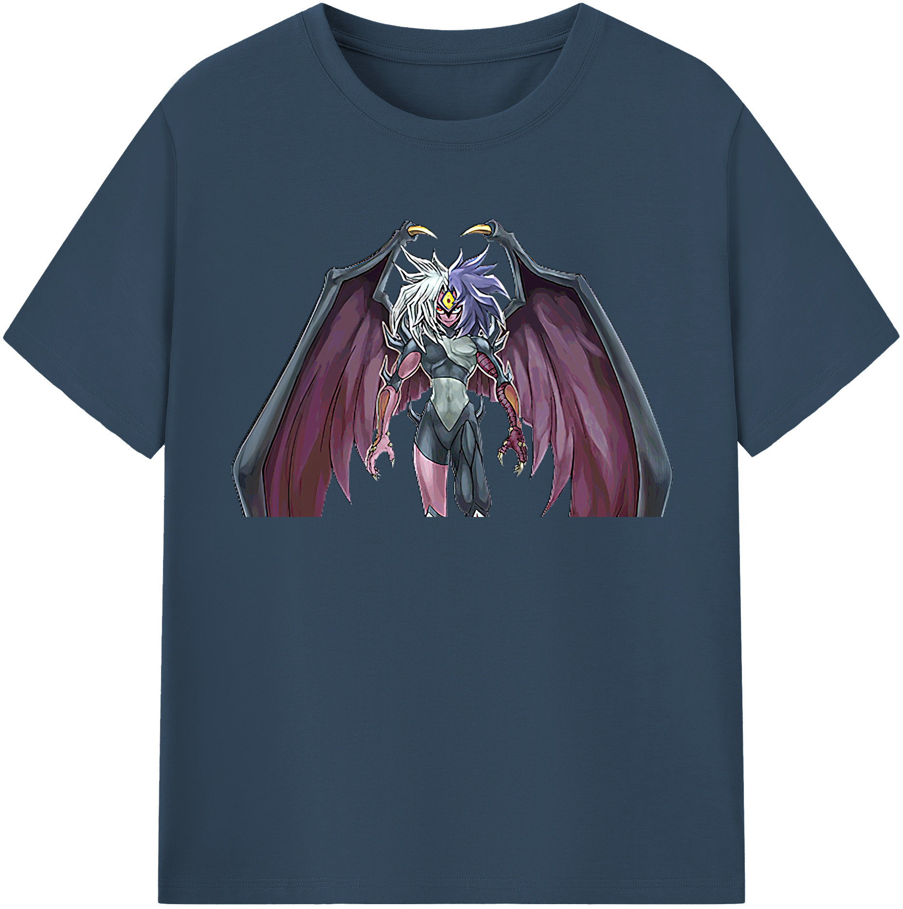 （画像用） 遊☆戯☆王 Yu-Gi-Oh! レディースカジュアルプリントTシャツ（綿100％）