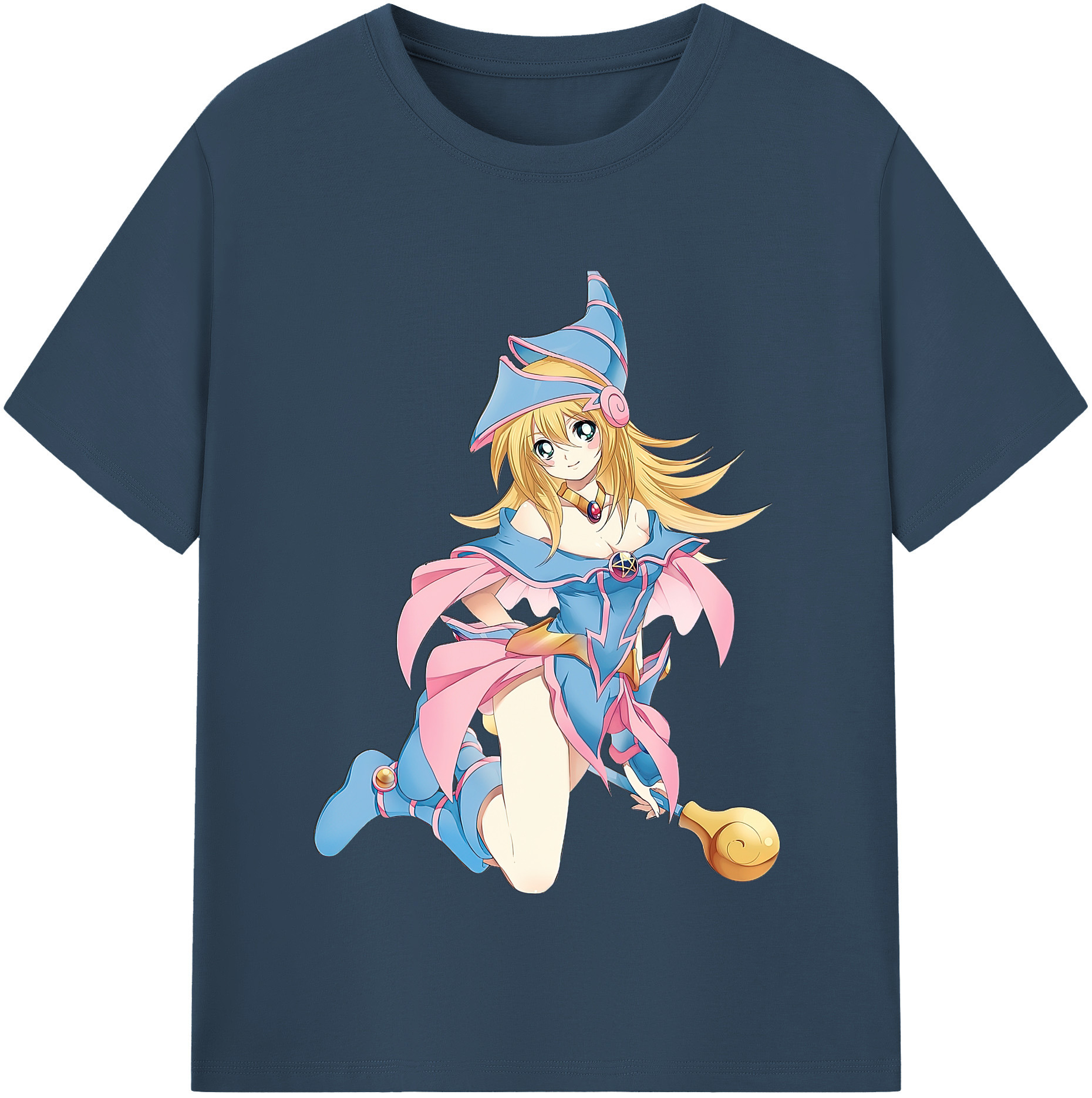 （画像用） 遊☆戯☆王 Yu-Gi-Oh! レディースカジュアルプリントTシャツ（綿100％）