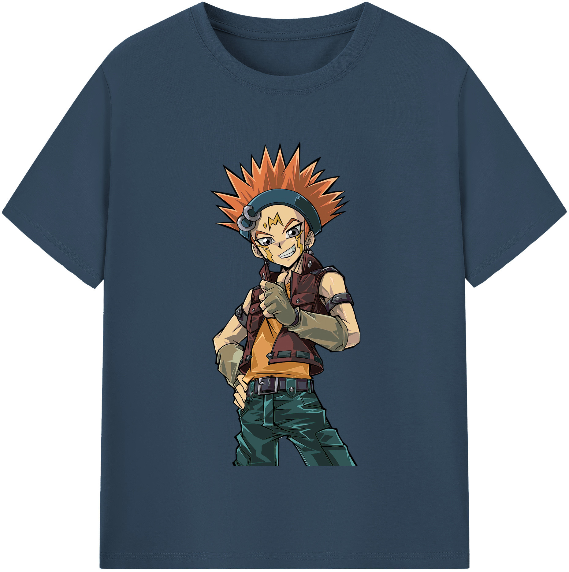 （画像用） 遊☆戯☆王 Yu-Gi-Oh! レディースカジュアルプリントTシャツ（綿100％）