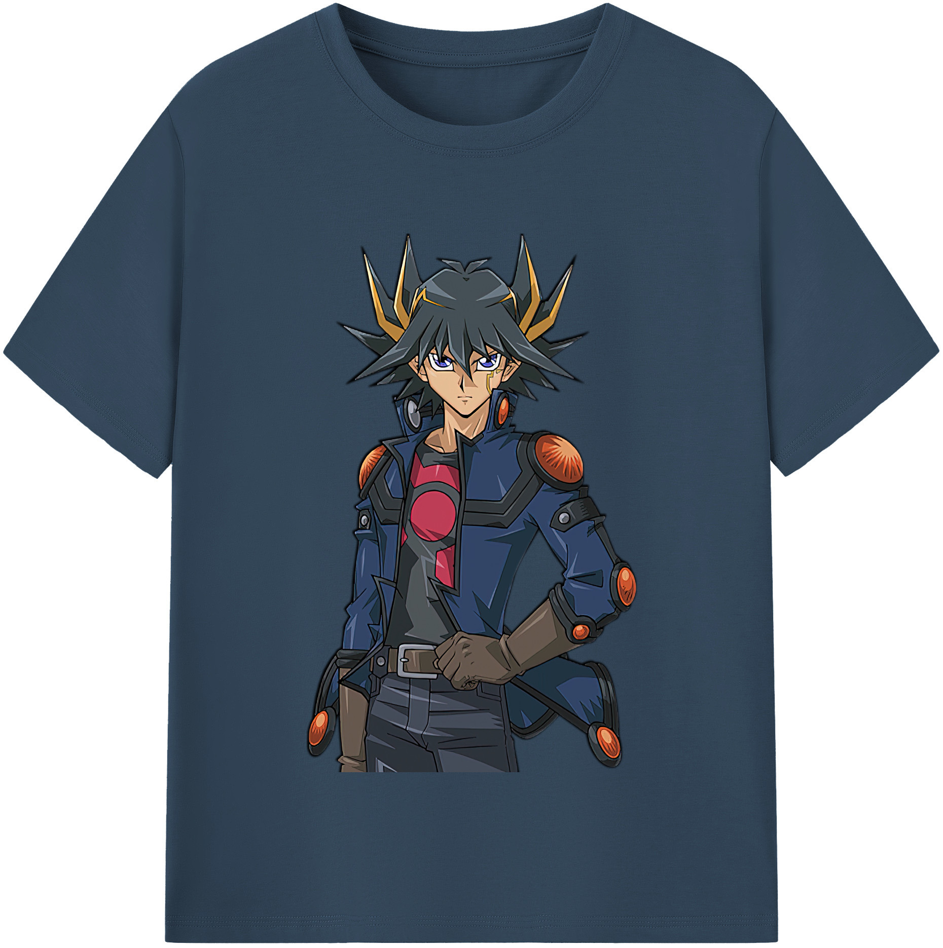 （画像用） 遊☆戯☆王 Yu-Gi-Oh! レディースカジュアルプリントTシャツ（綿100％）