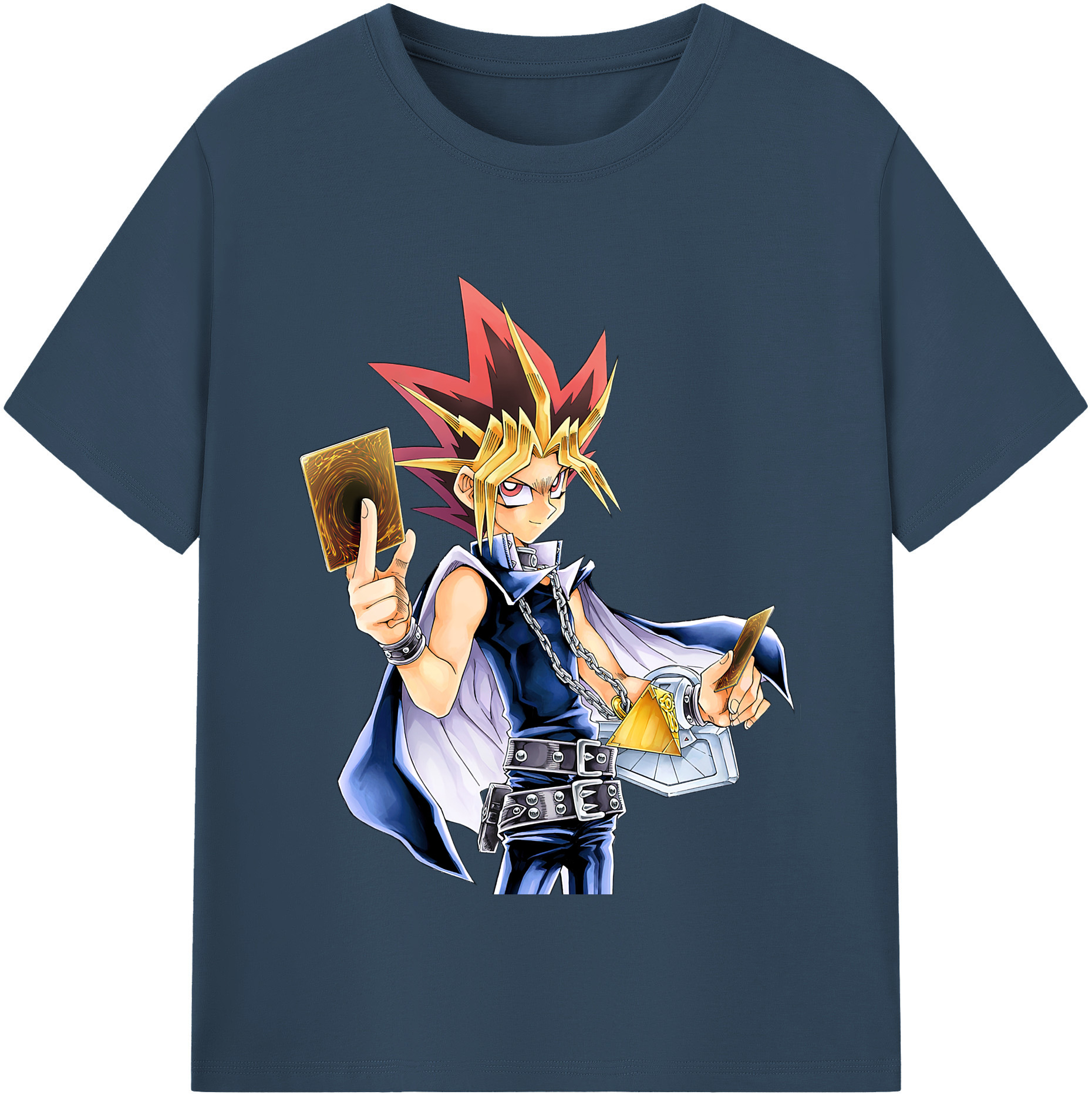 （画像用） 遊☆戯☆王 Yu-Gi-Oh! レディースカジュアルプリントTシャツ（綿100％）