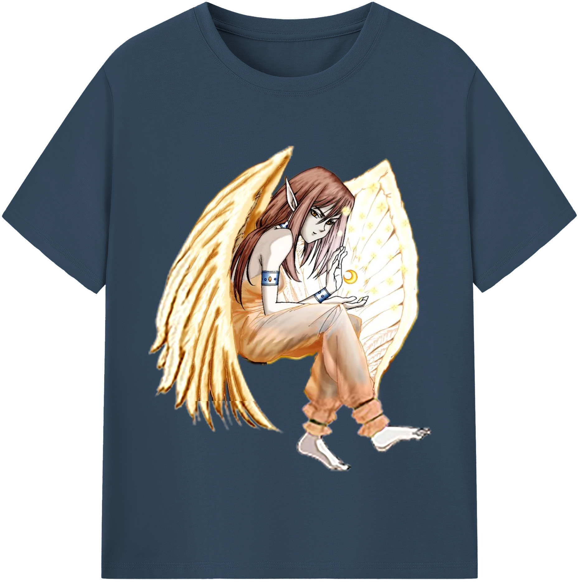 （画像用） 遊☆戯☆王 Yu-Gi-Oh! レディースカジュアルプリントTシャツ（綿100％）