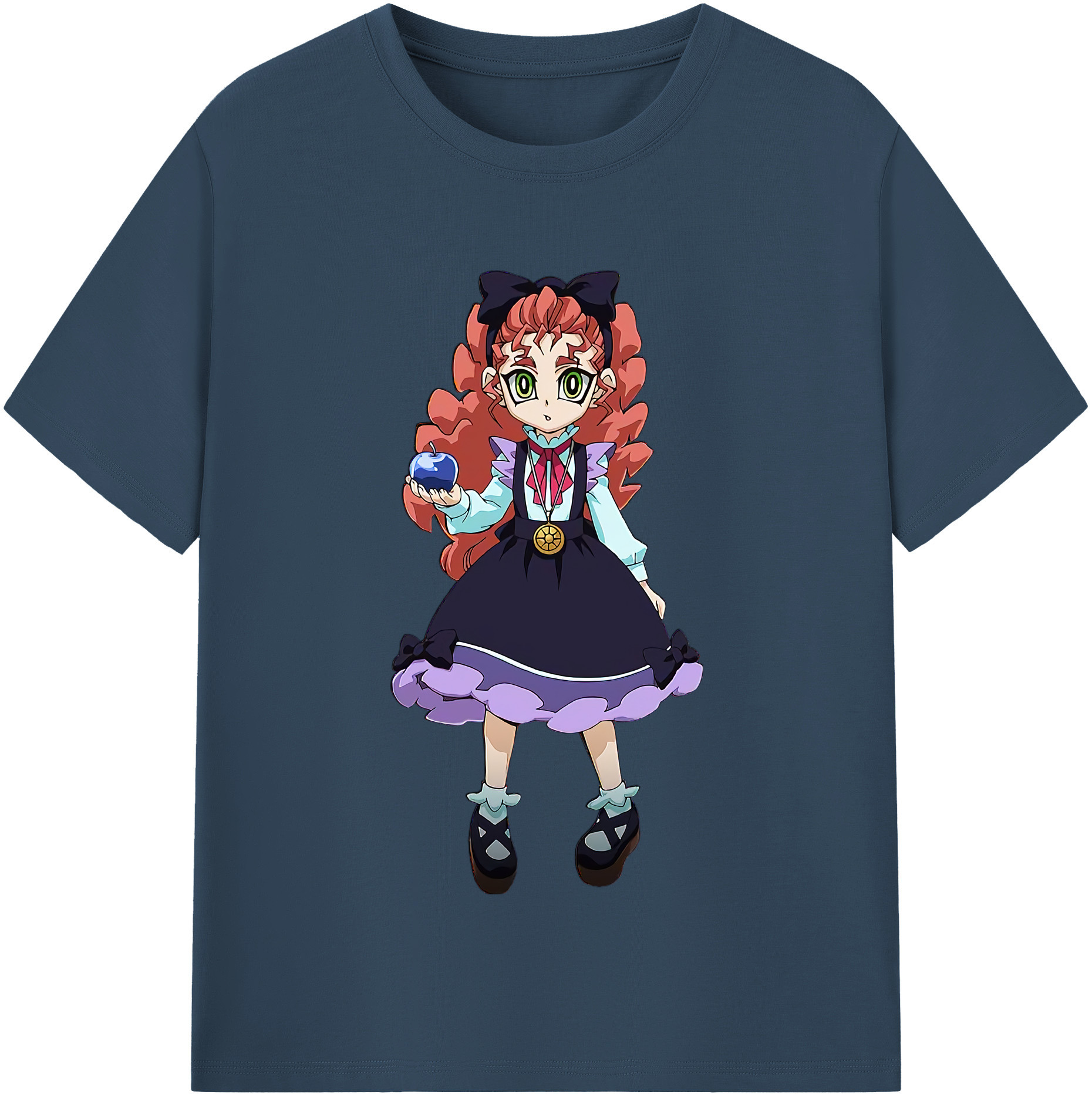 （画像用） 遊☆戯☆王 Yu-Gi-Oh! レディースカジュアルプリントTシャツ（綿100％）