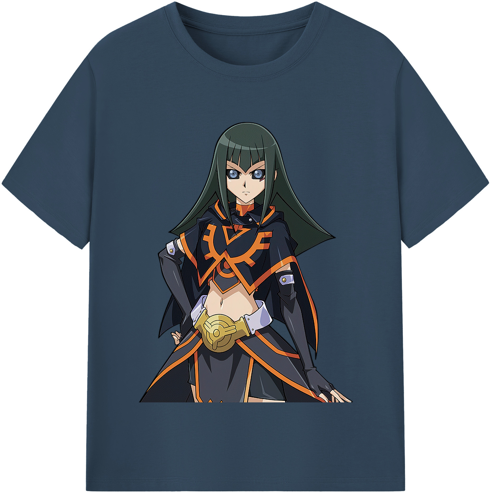 （画像用） 遊☆戯☆王 Yu-Gi-Oh! レディースカジュアルプリントTシャツ（綿100％）