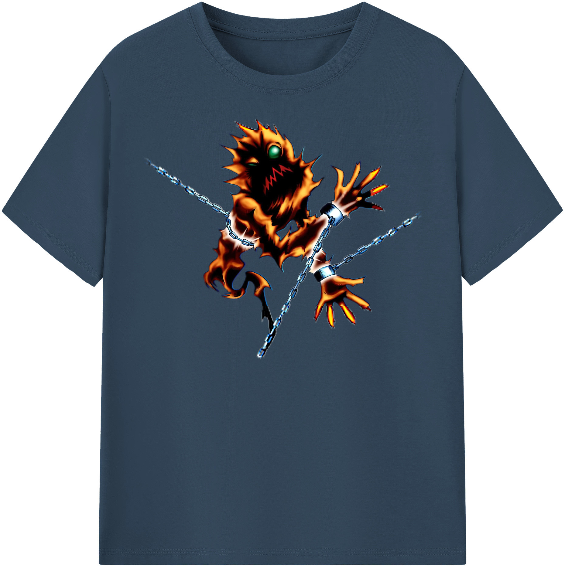 （画像用） 遊☆戯☆王 Yu-Gi-Oh! レディースカジュアルプリントTシャツ（綿100％）