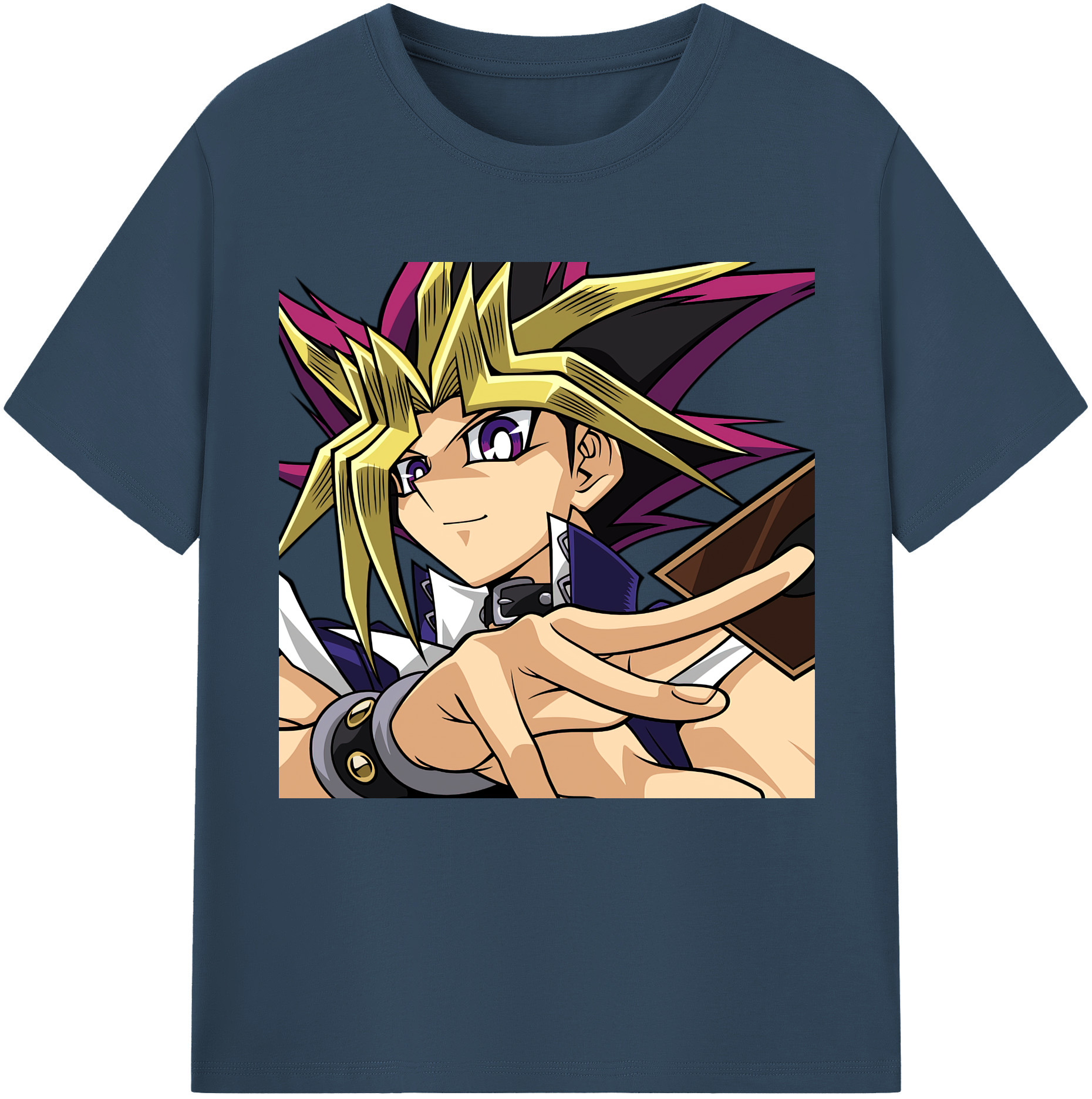 （画像用） 遊☆戯☆王 Yu-Gi-Oh! レディースカジュアルプリントTシャツ（綿100％）