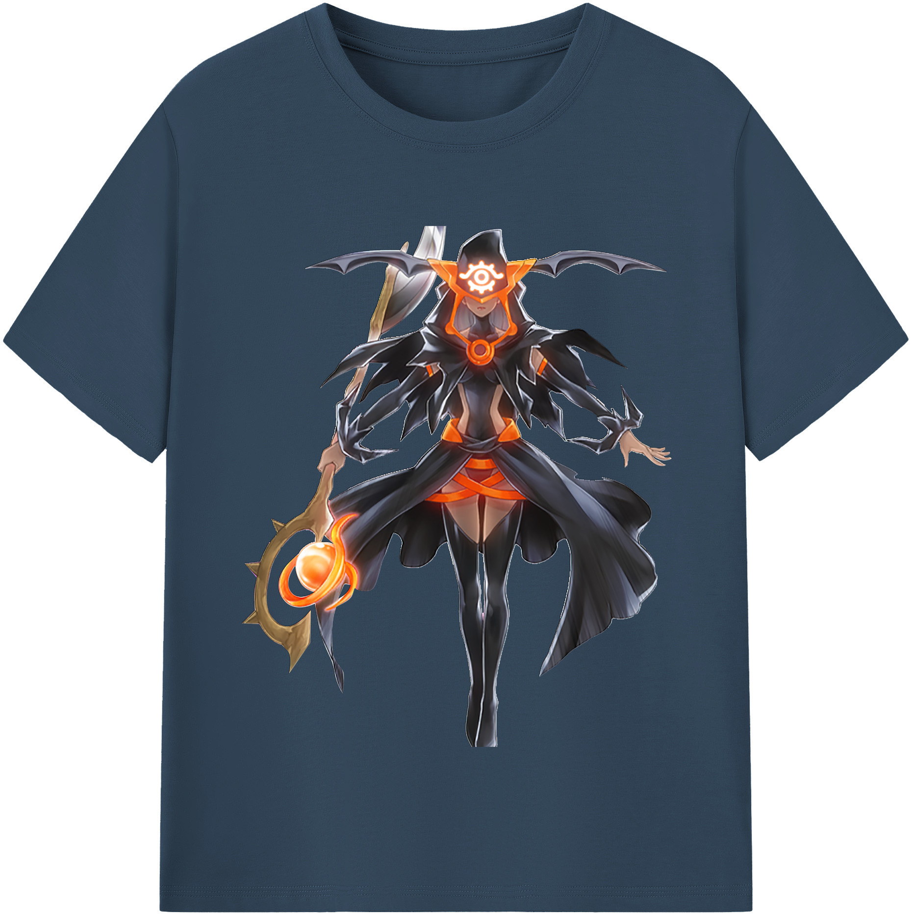 （画像用） 遊☆戯☆王 Yu-Gi-Oh! レディースカジュアルプリントTシャツ（綿100％）