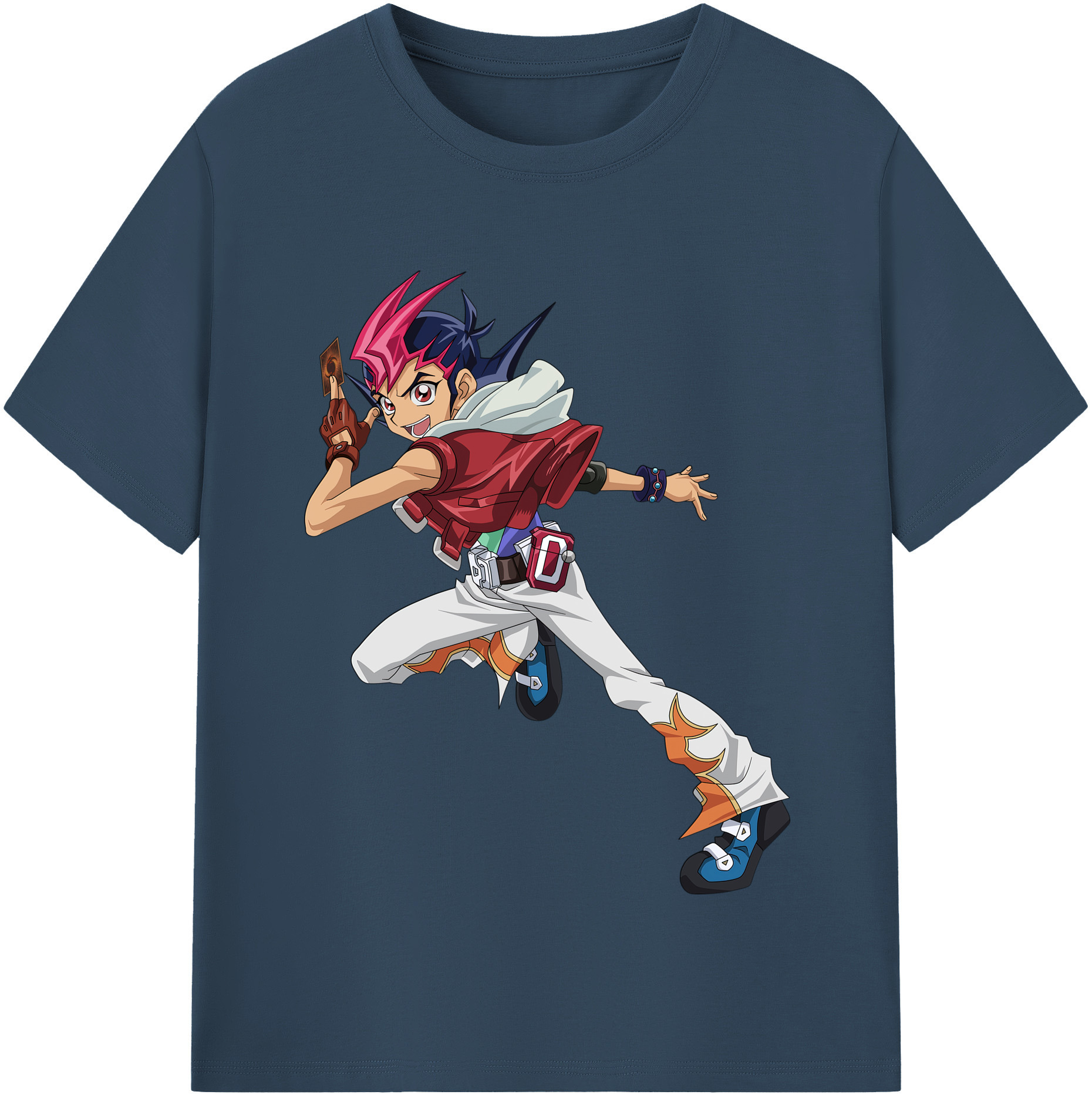 （画像用） 遊☆戯☆王 Yu-Gi-Oh! レディースカジュアルプリントTシャツ（綿100％）